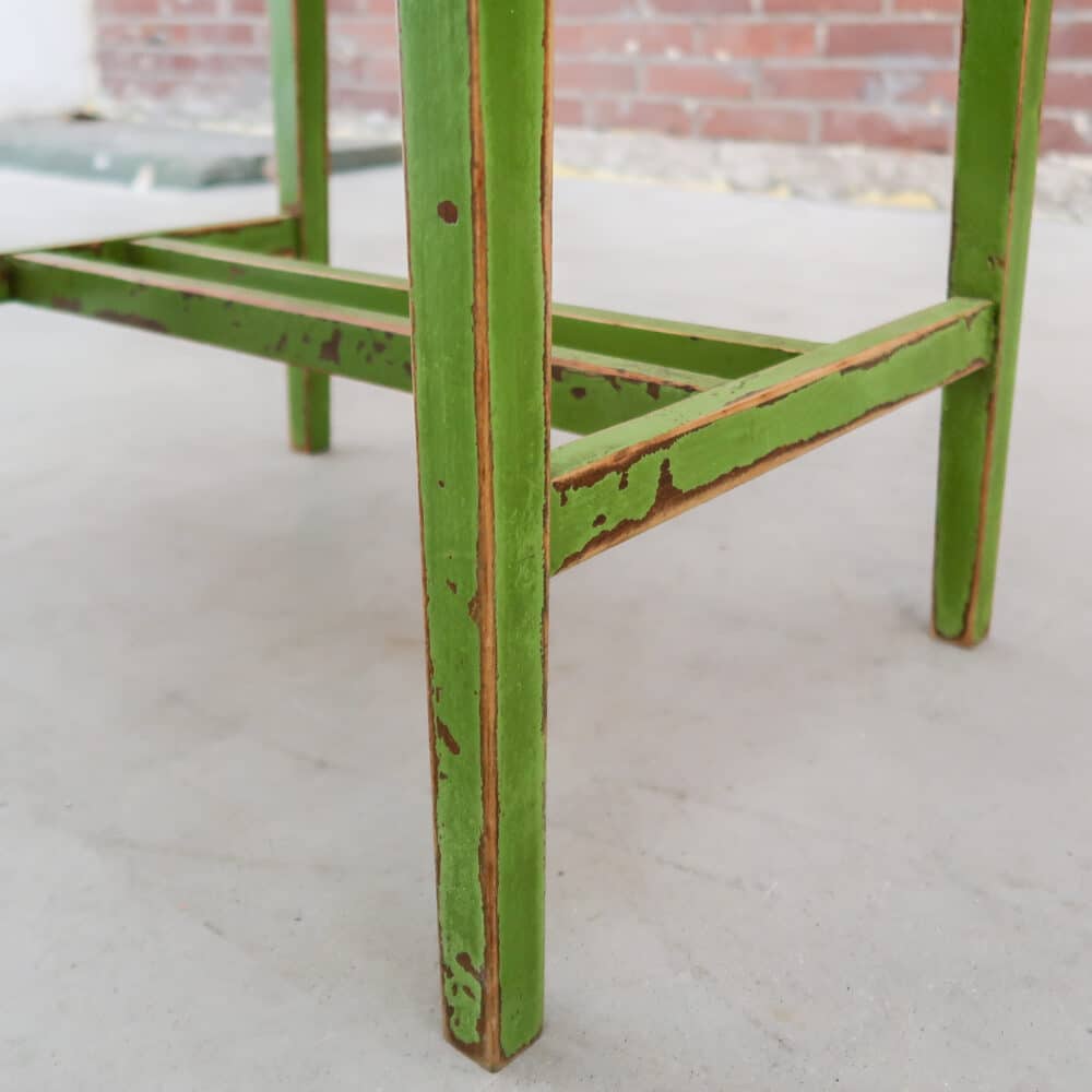 Brocante houten kaptafel - Afbeelding 8