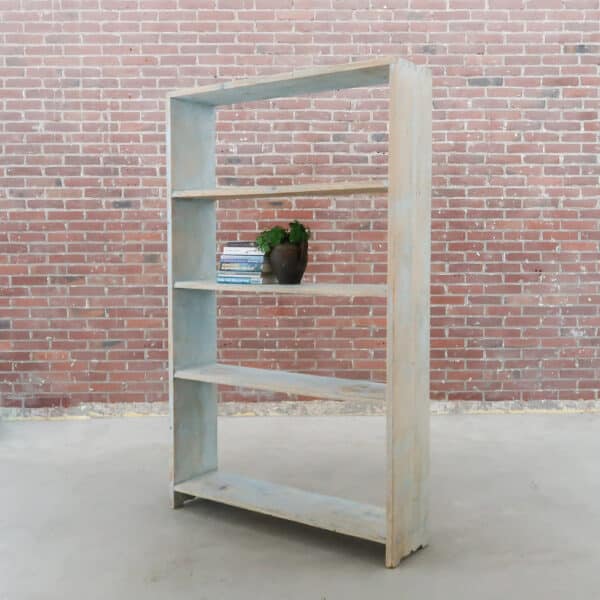 Brocante boekenrek