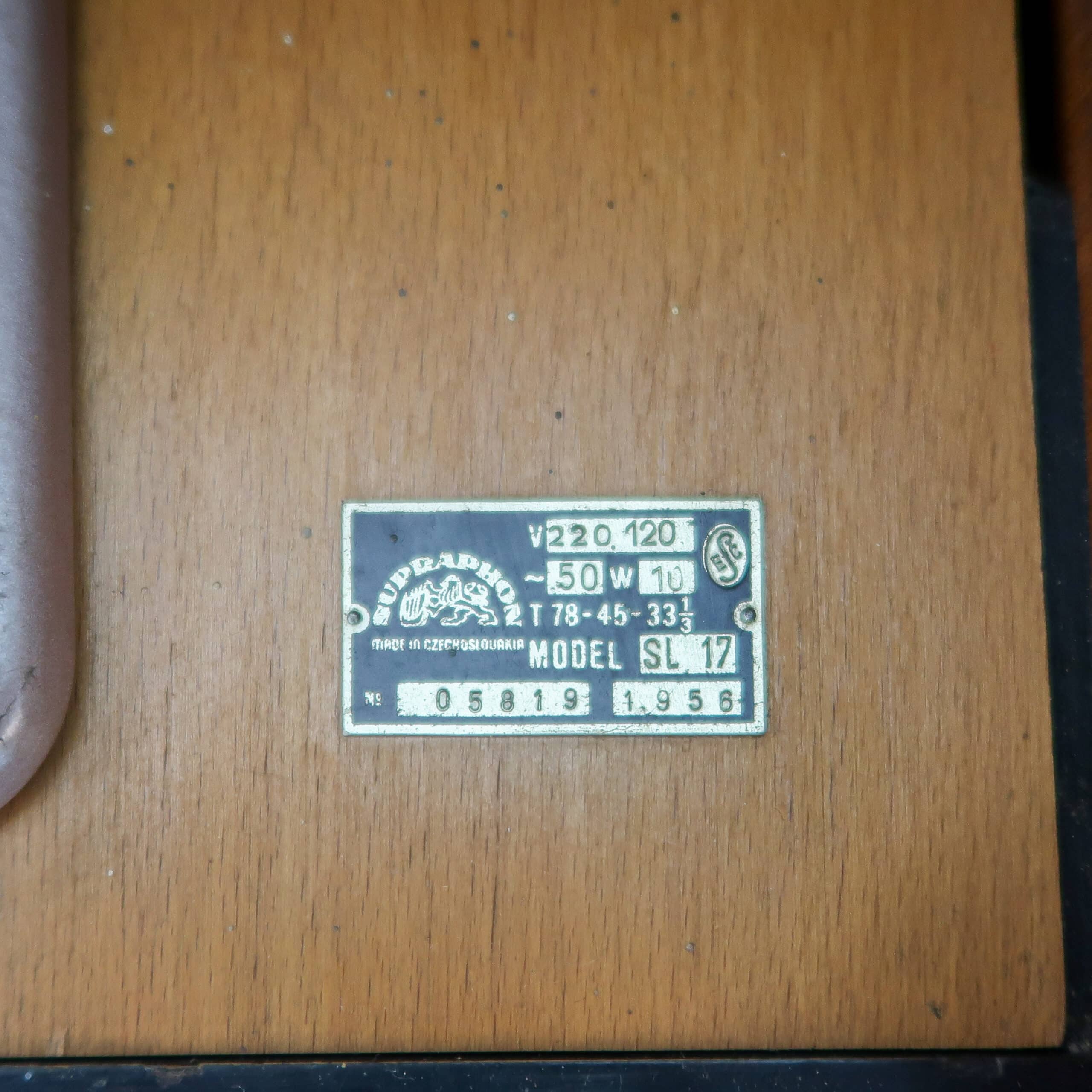 Supraphon platenspeler - UP Závody - Afbeelding 7