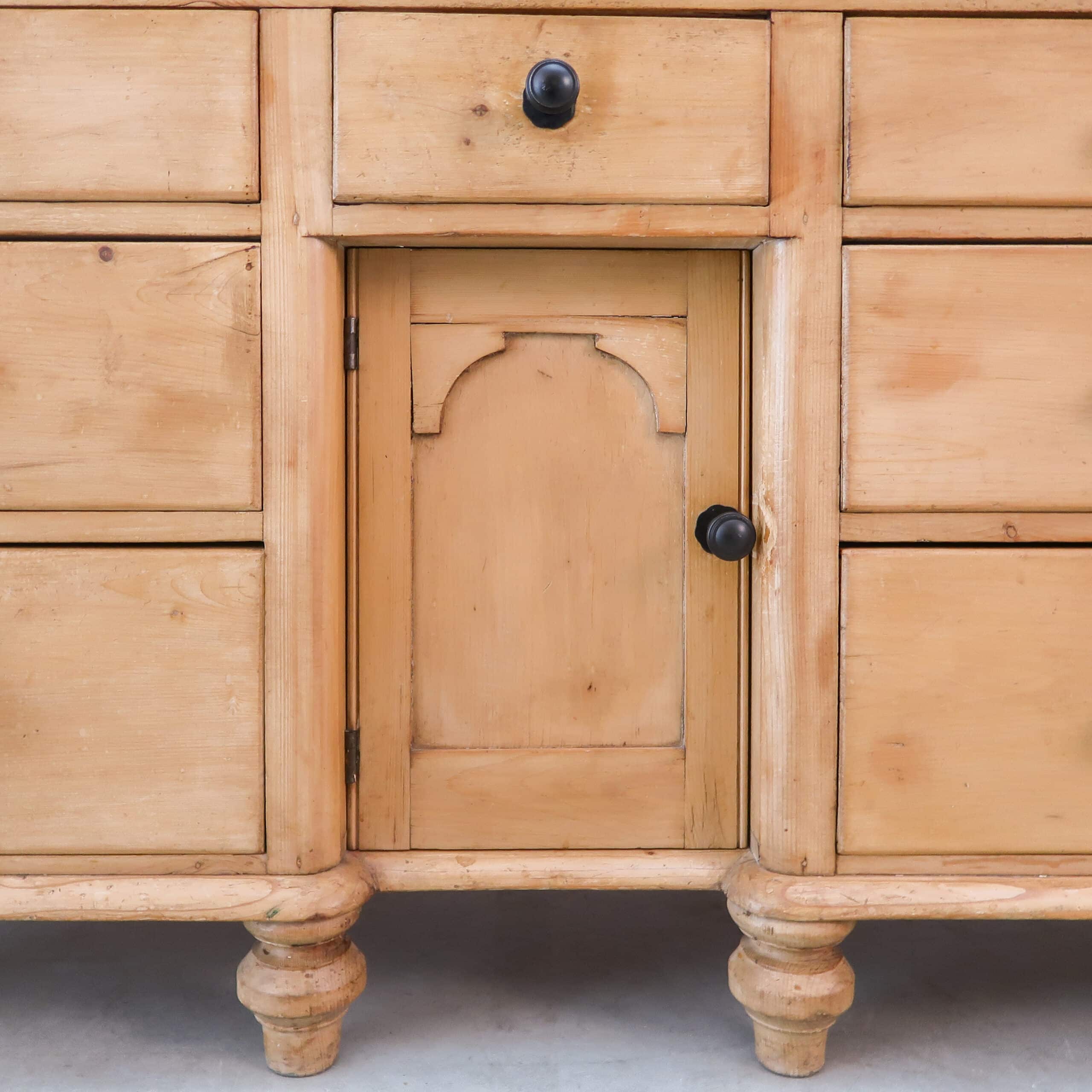 Grote grenen buffetkast - Afbeelding 11