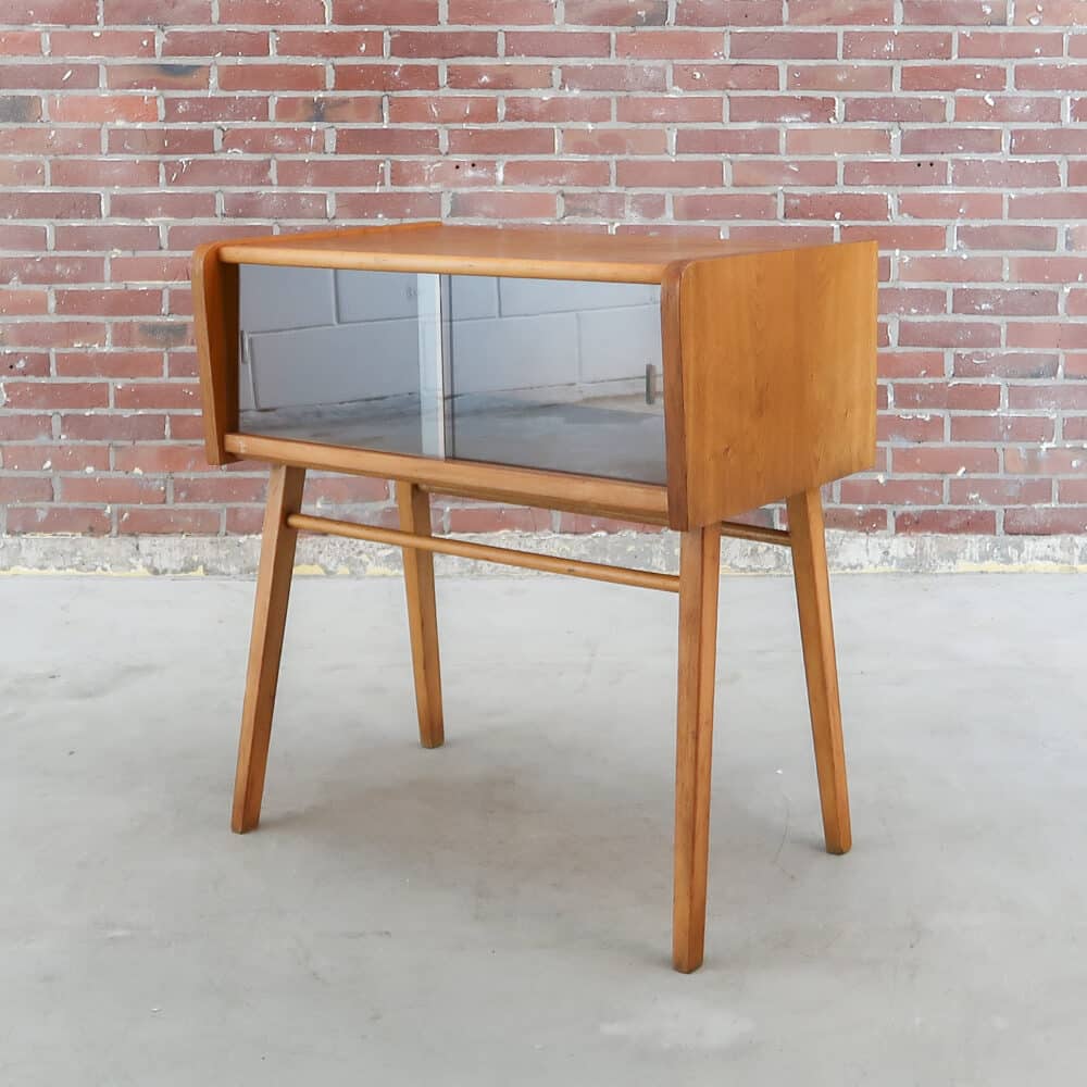 Vintage vitrinekastje - Mid-Century