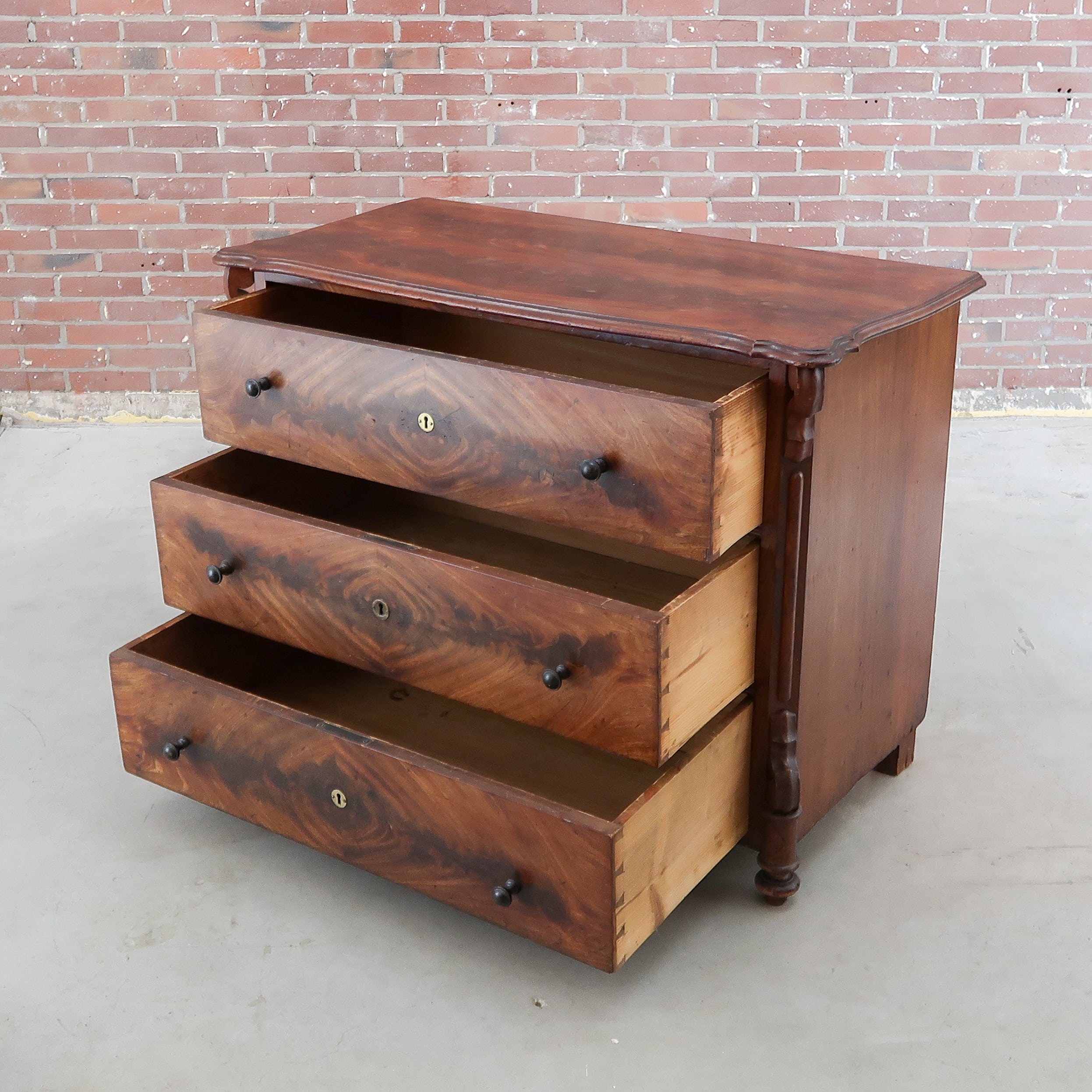 Biedermeier commode - Afbeelding 4