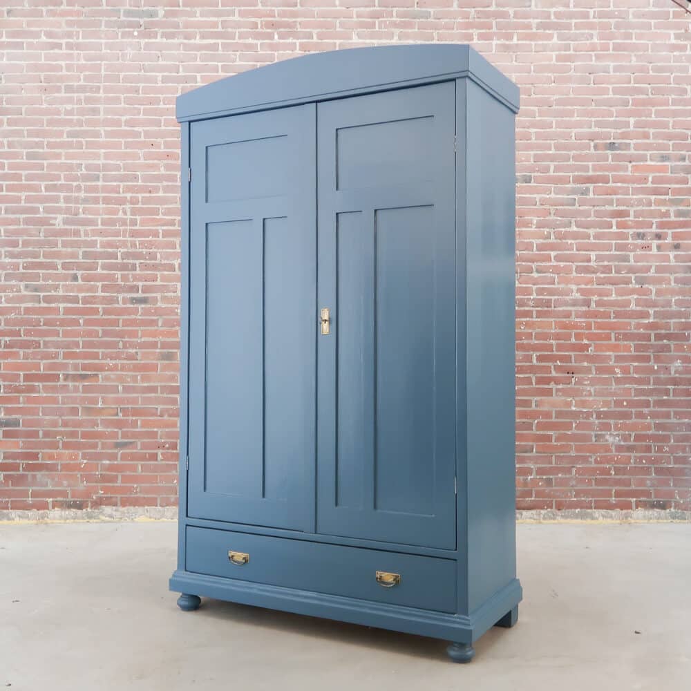 Blauwe linnenkast - Afbeelding 3