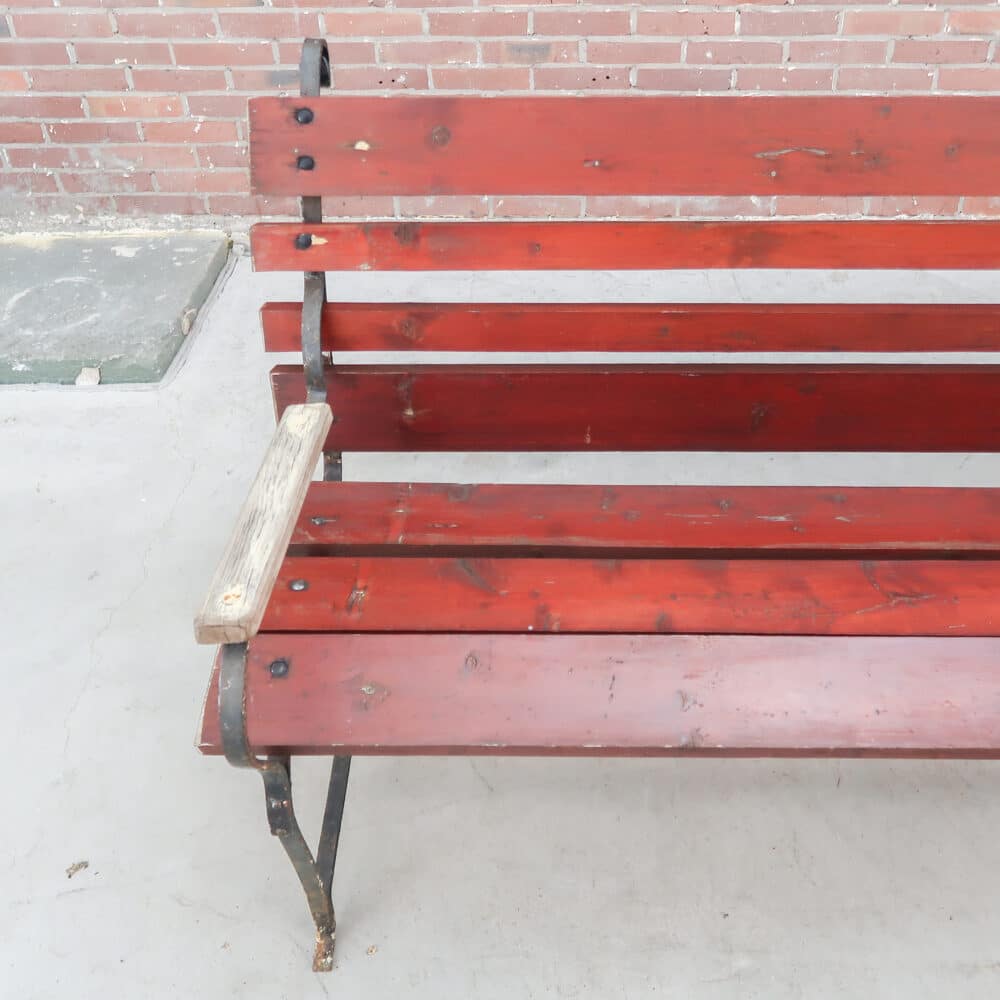 Brocante tuinbank - Afbeelding 4