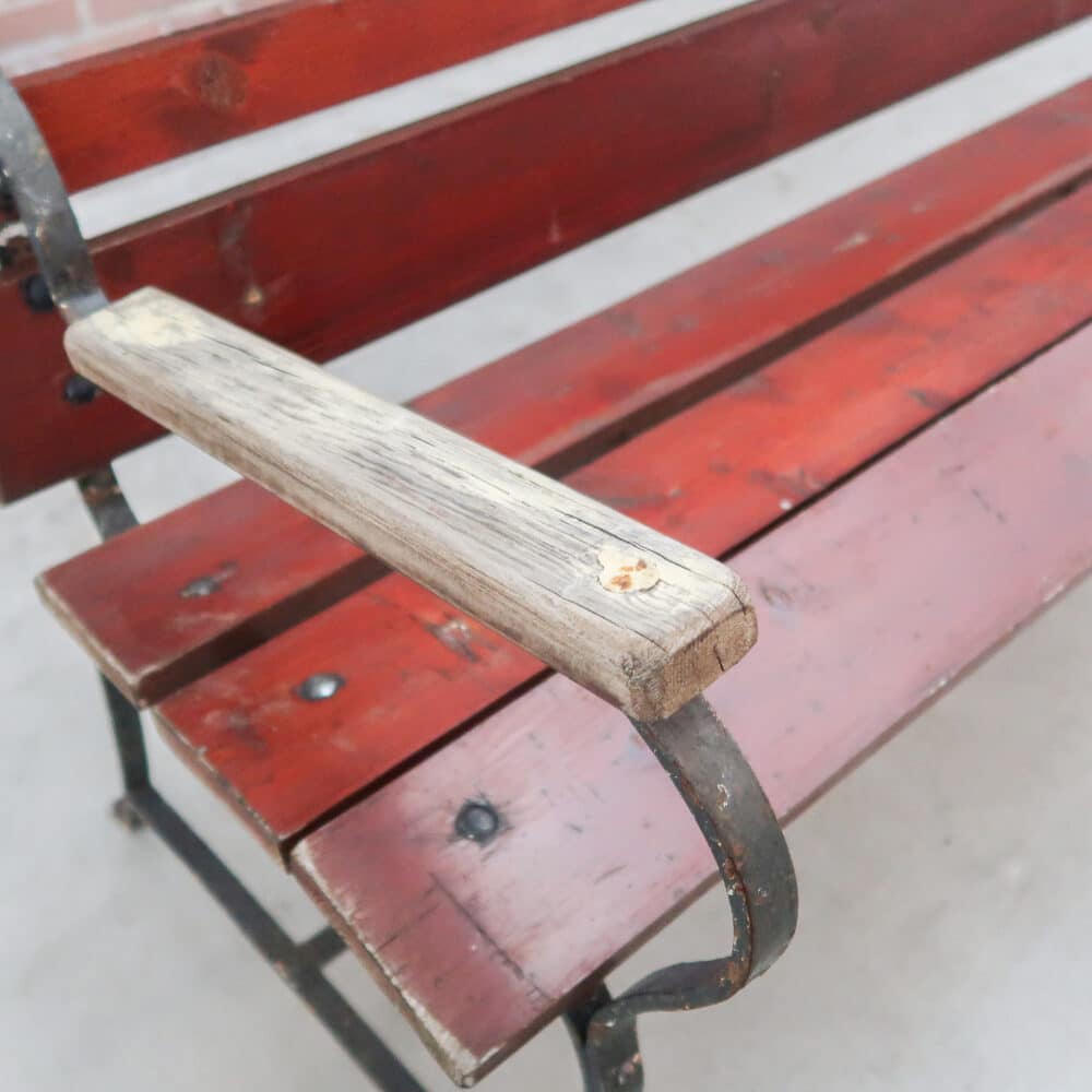 Brocante tuinbank - Afbeelding 6