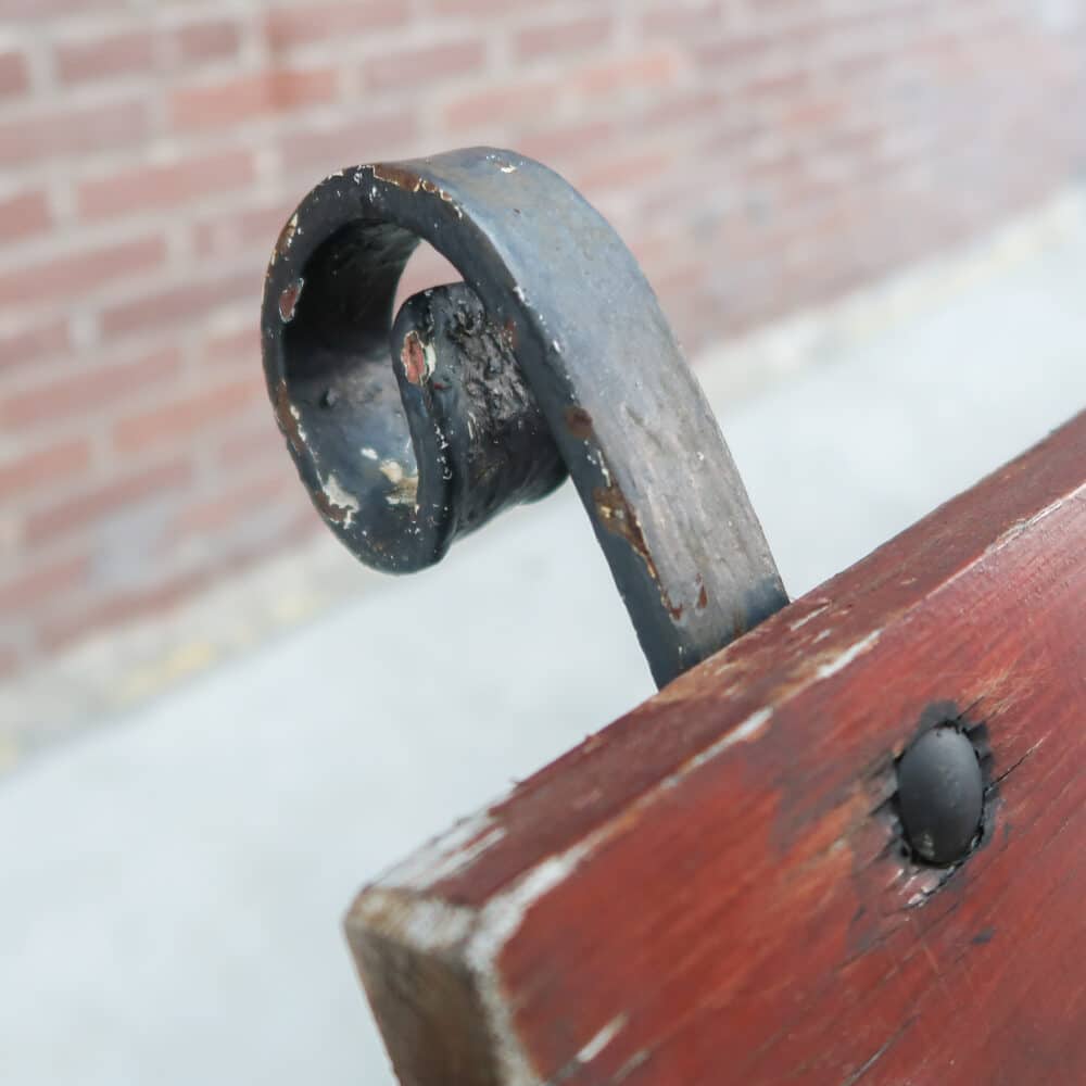 Brocante tuinbank - Afbeelding 7