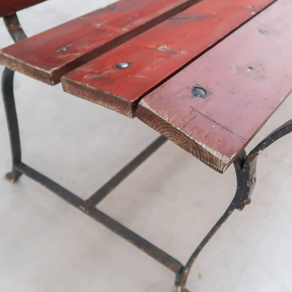 Brocante tuinbank - Afbeelding 9