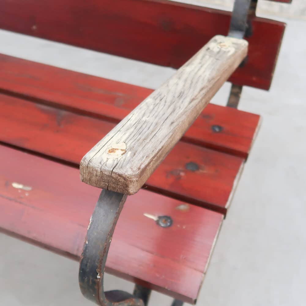 Brocante tuinbank - Afbeelding 10