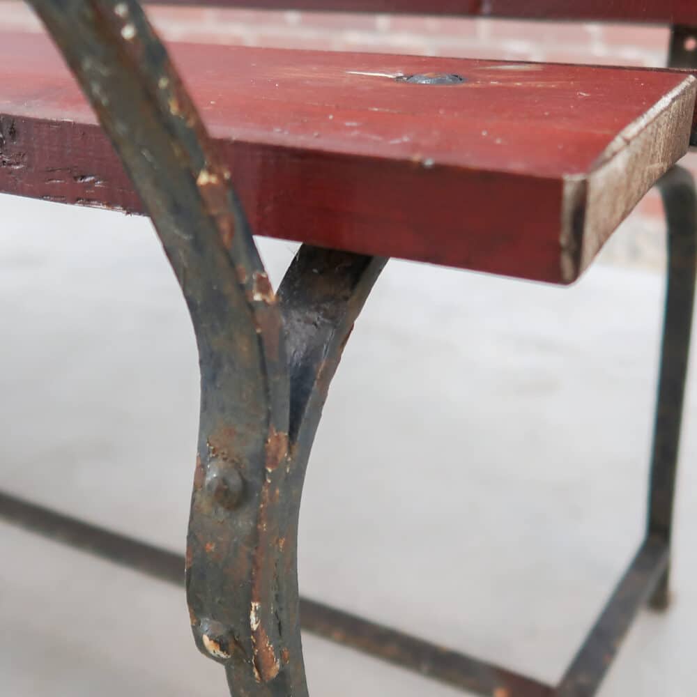 Brocante tuinbank - Afbeelding 8