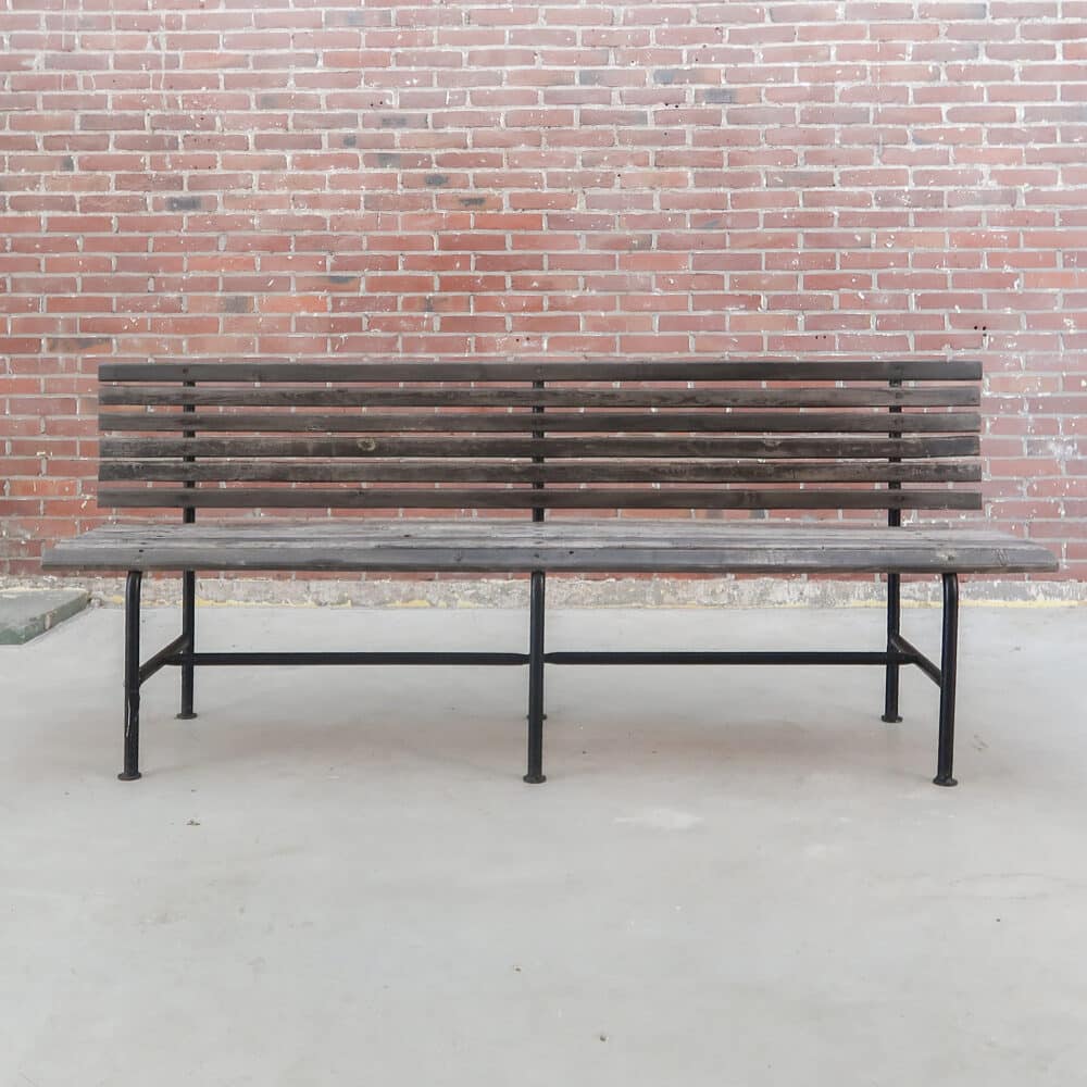Brocante tuinbank - Afbeelding 2