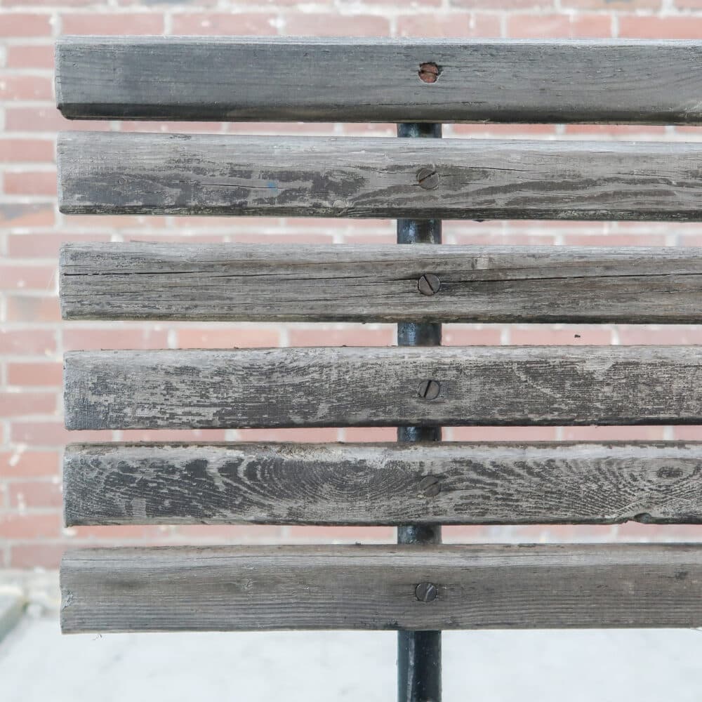 Brocante tuinbank - Afbeelding 4