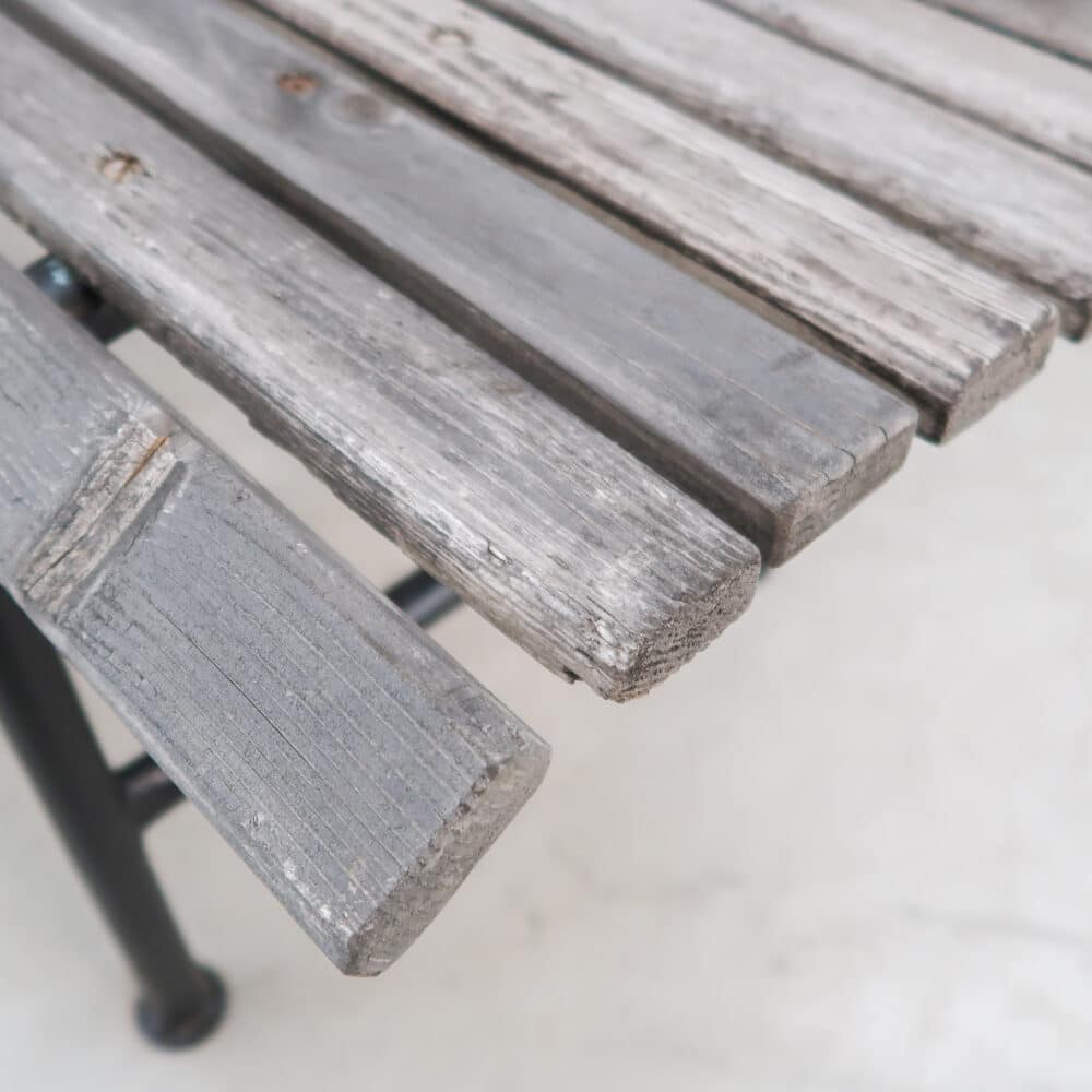 Brocante tuinbank - Afbeelding 7