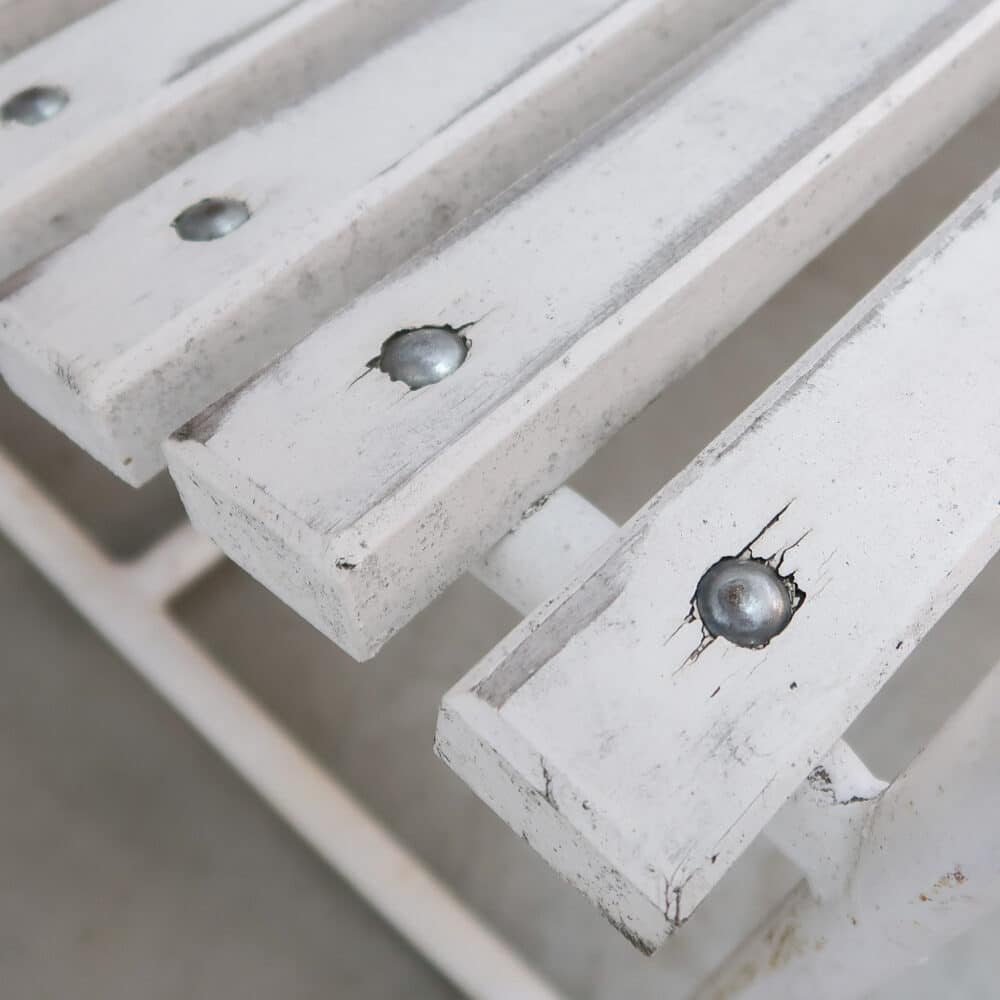 Brocante tuinbank - Afbeelding 6