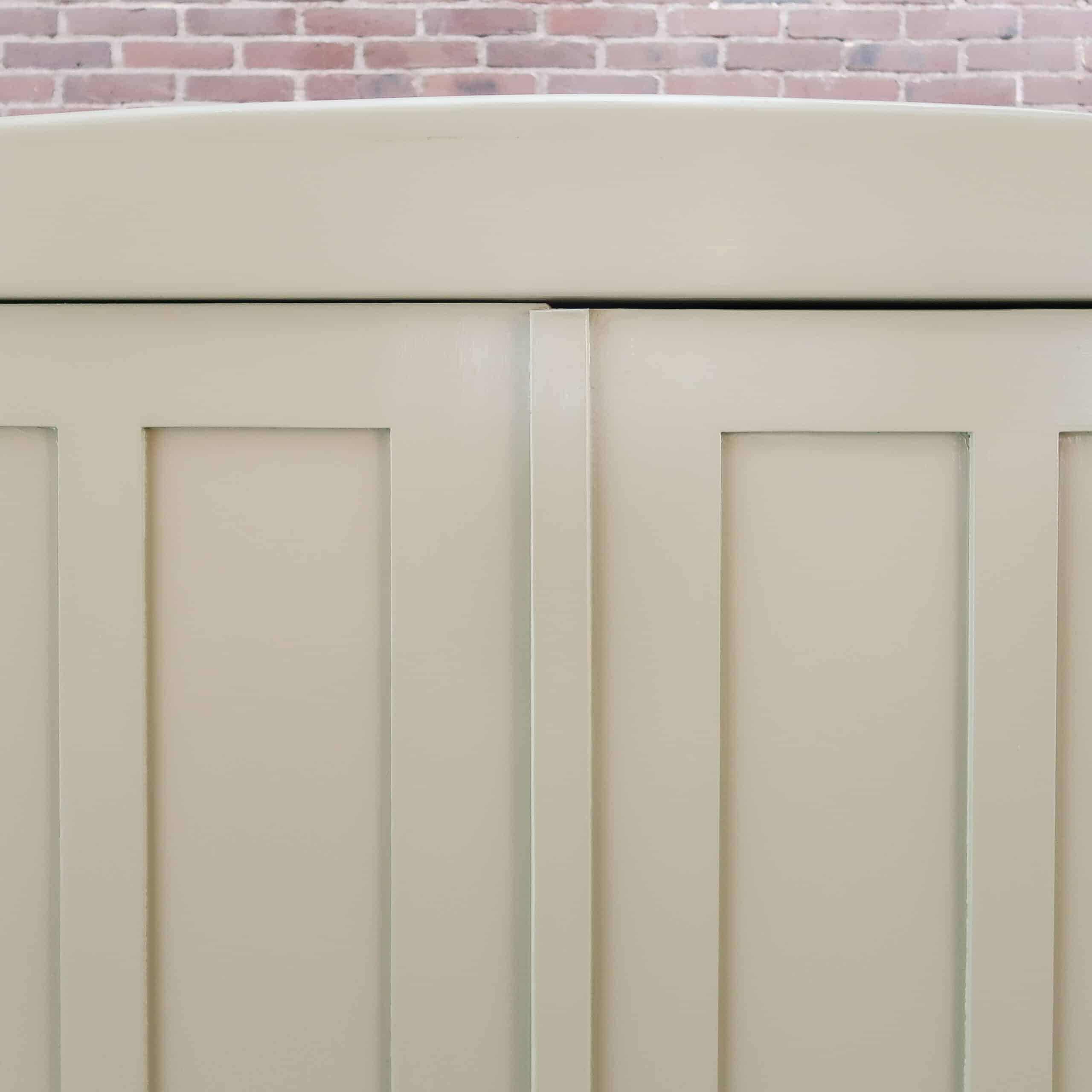 Brocante crème linnenkast - Afbeelding 3