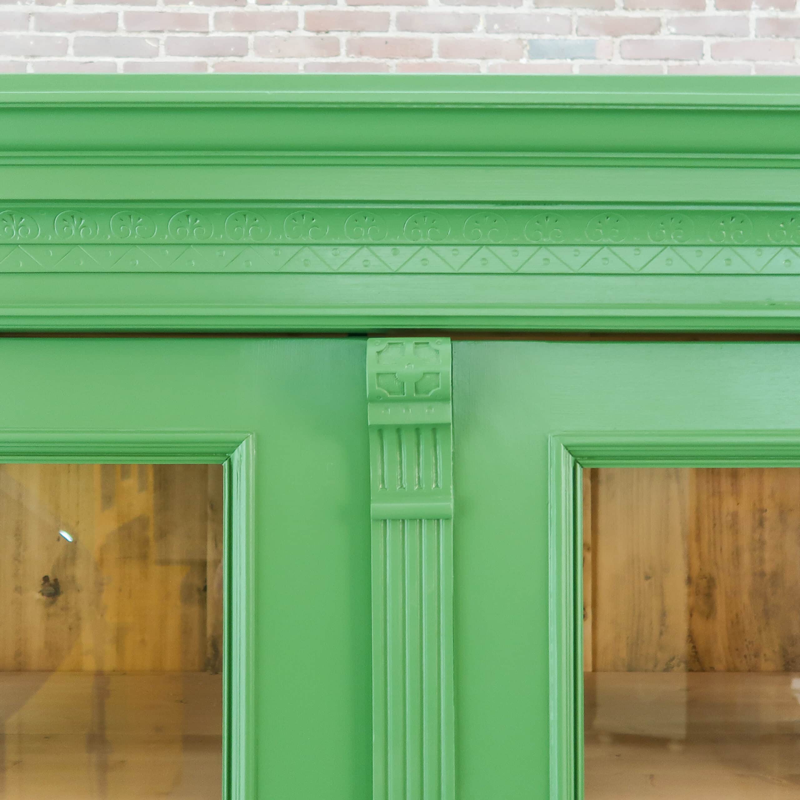 Brocante vitrinekast - Afbeelding 3