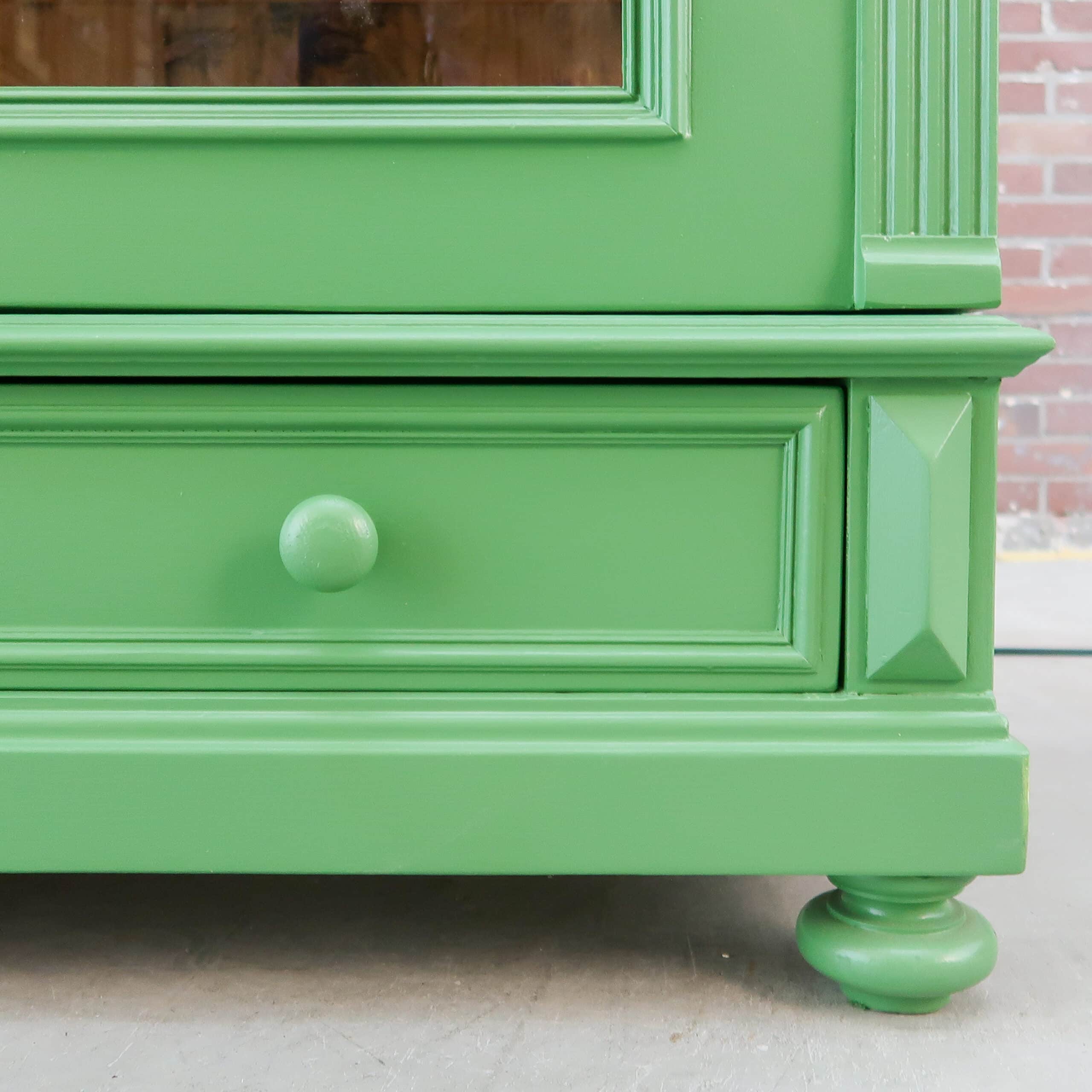 Brocante vitrinekast - Afbeelding 8