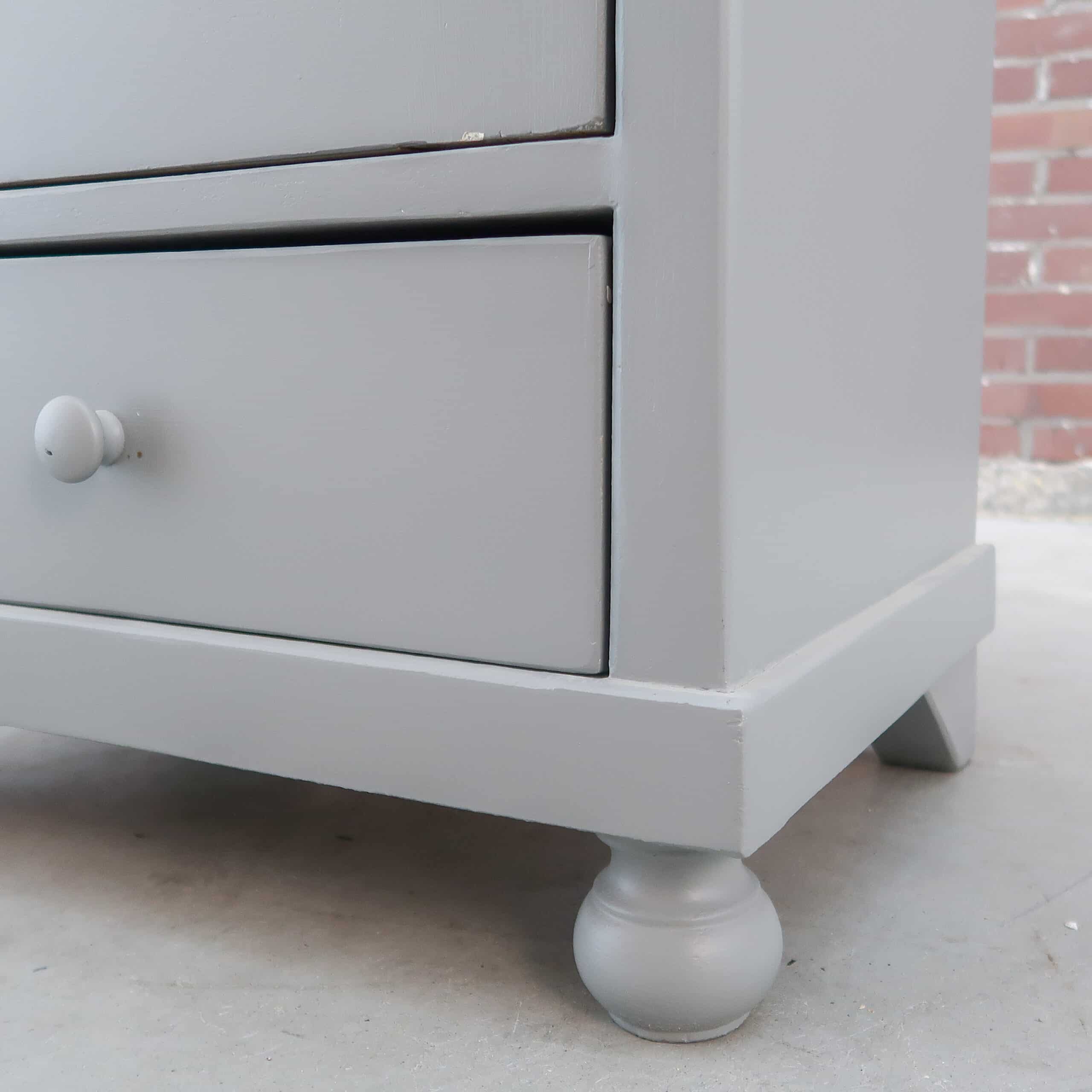 Grijze eendeurs vitrinekast - Afbeelding 5