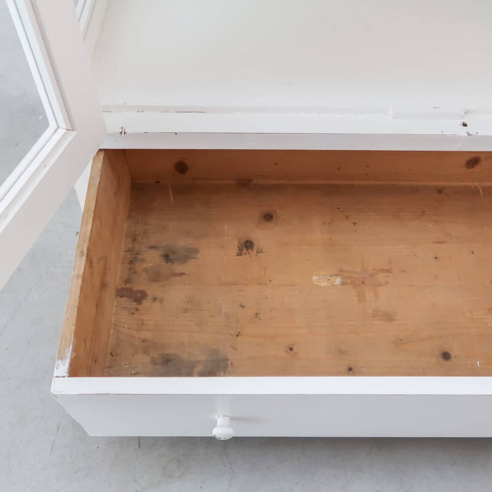 Brocante vitrinekast - Afbeelding 4