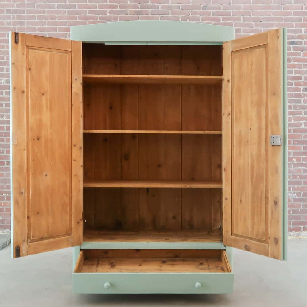 Brocante linnenkast - Afbeelding 2