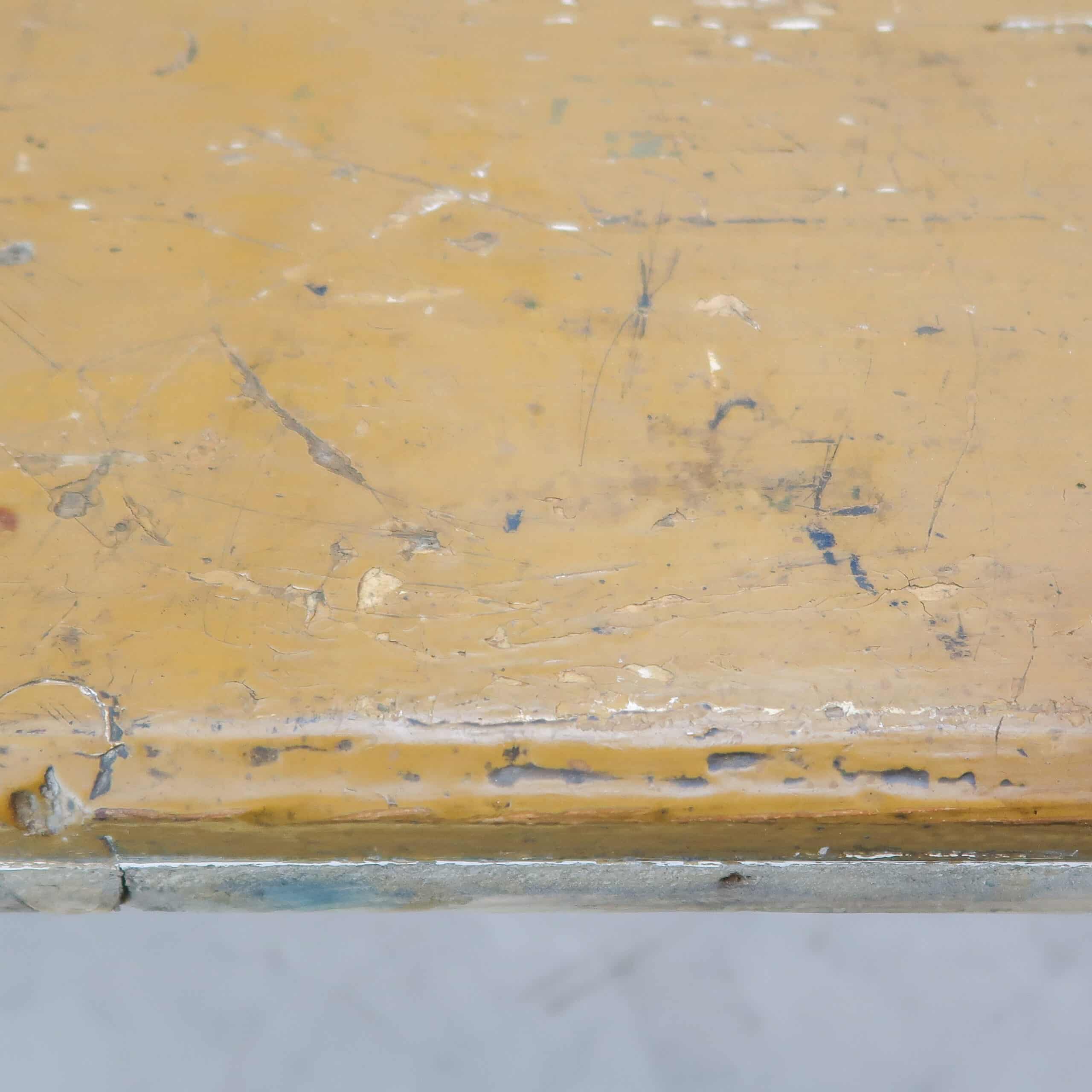 Brocante houten bankje – Bild 5