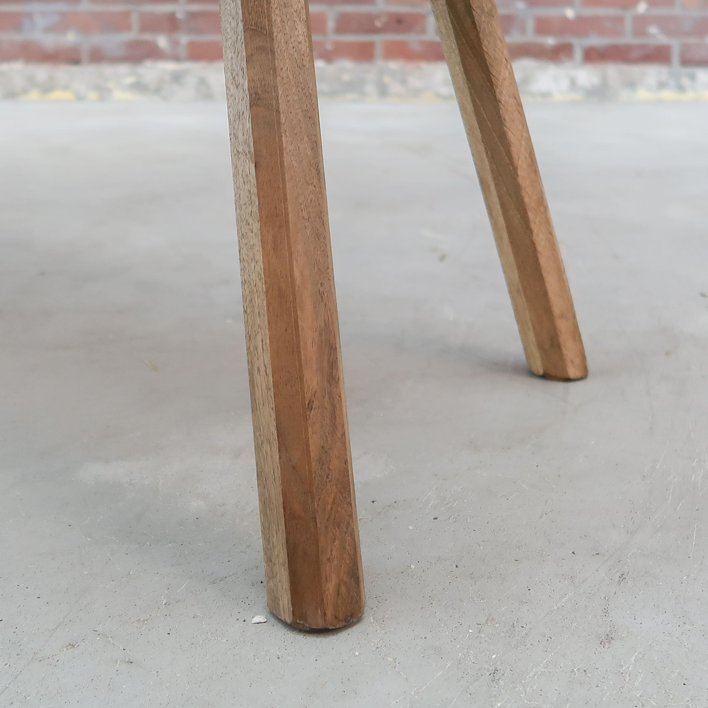 Brocante houten bankje - Afbeelding 8