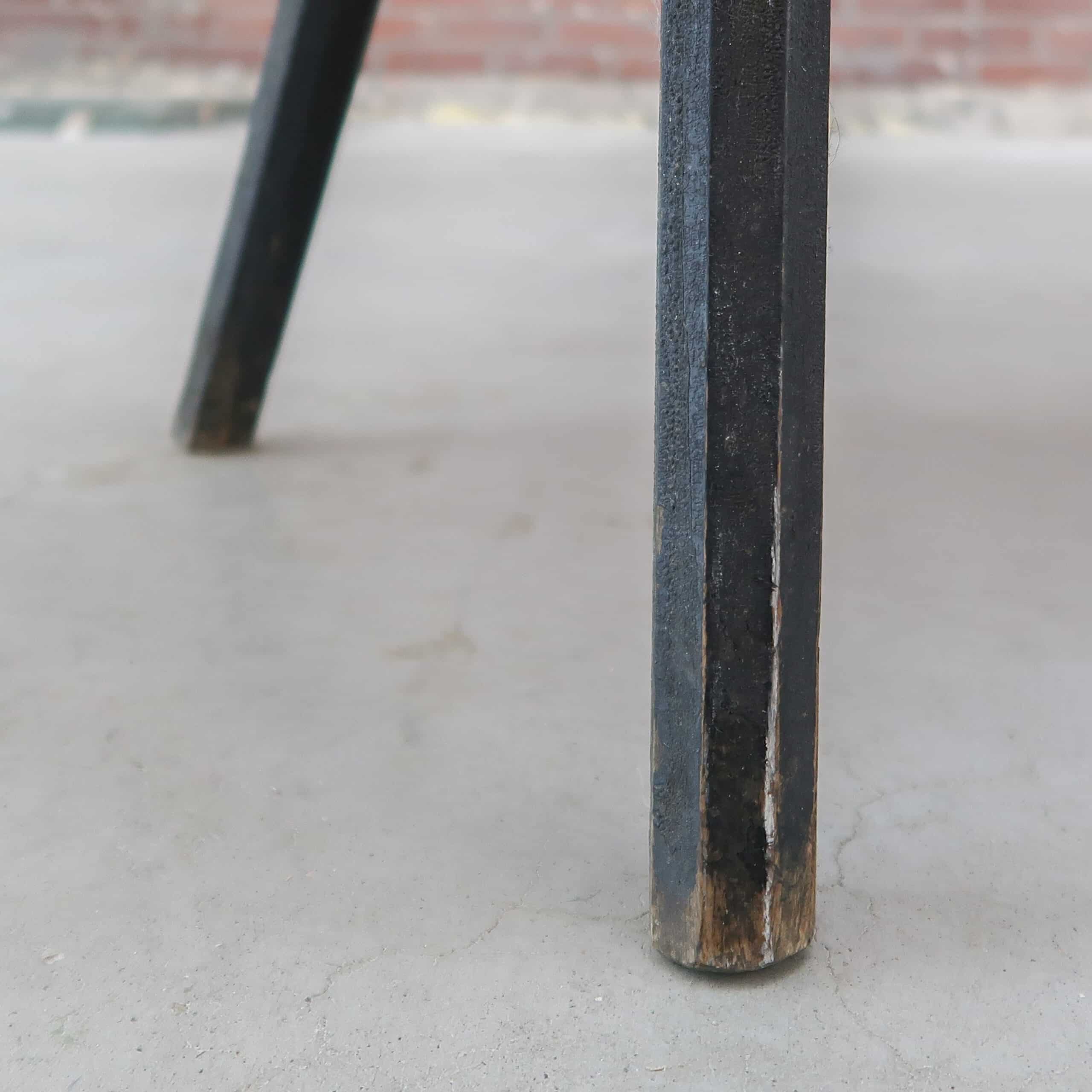 Handbeschilderde antieke bank – Bild 11