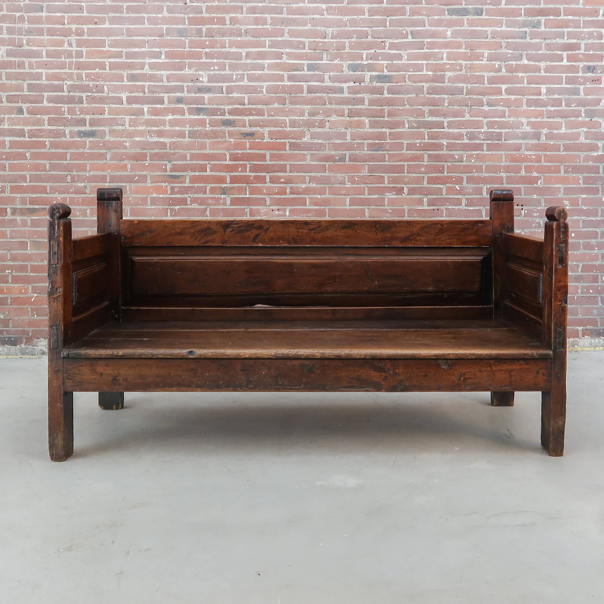 Antiek Spaanse bank - Afbeelding 2