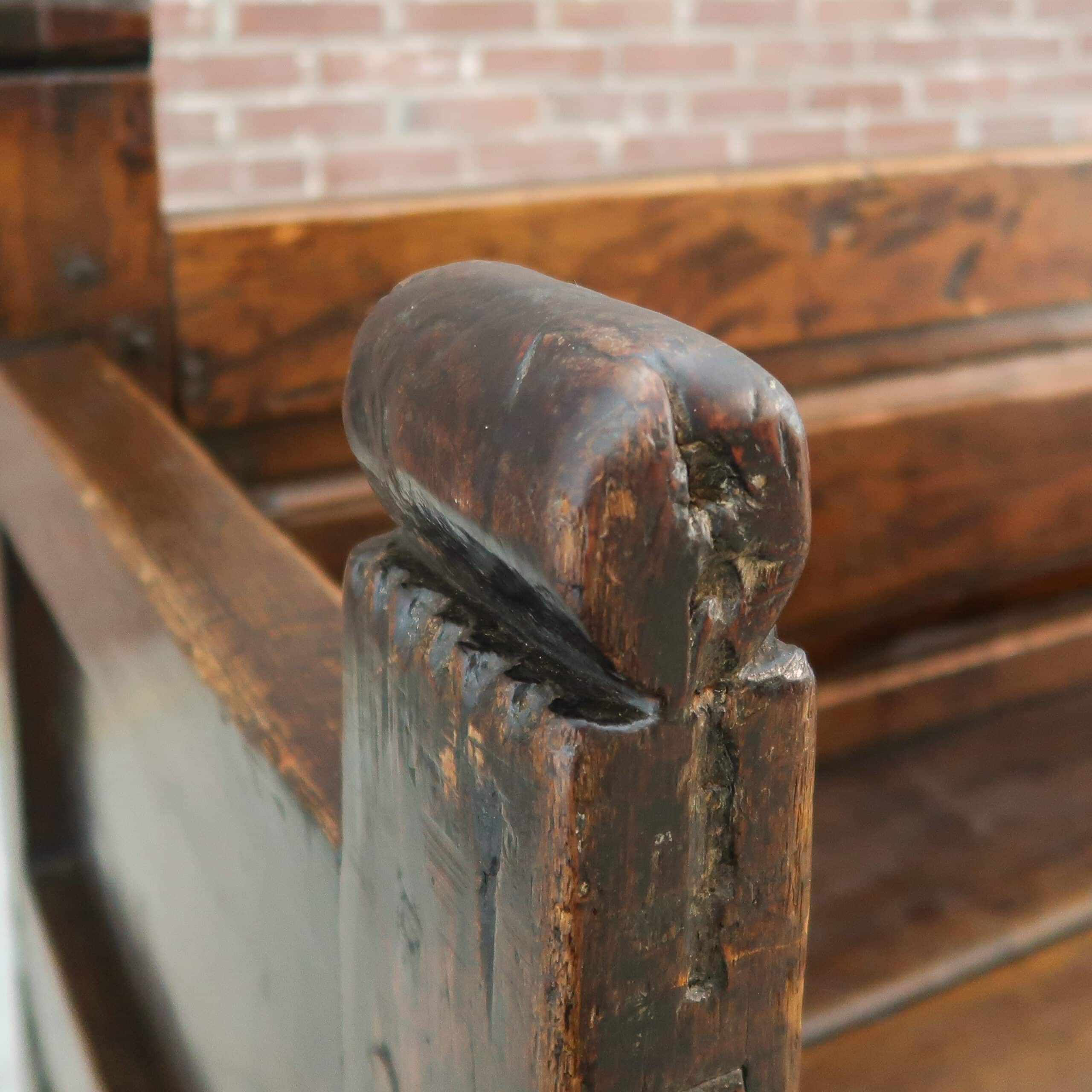 Antiek Spaanse bank - Afbeelding 4