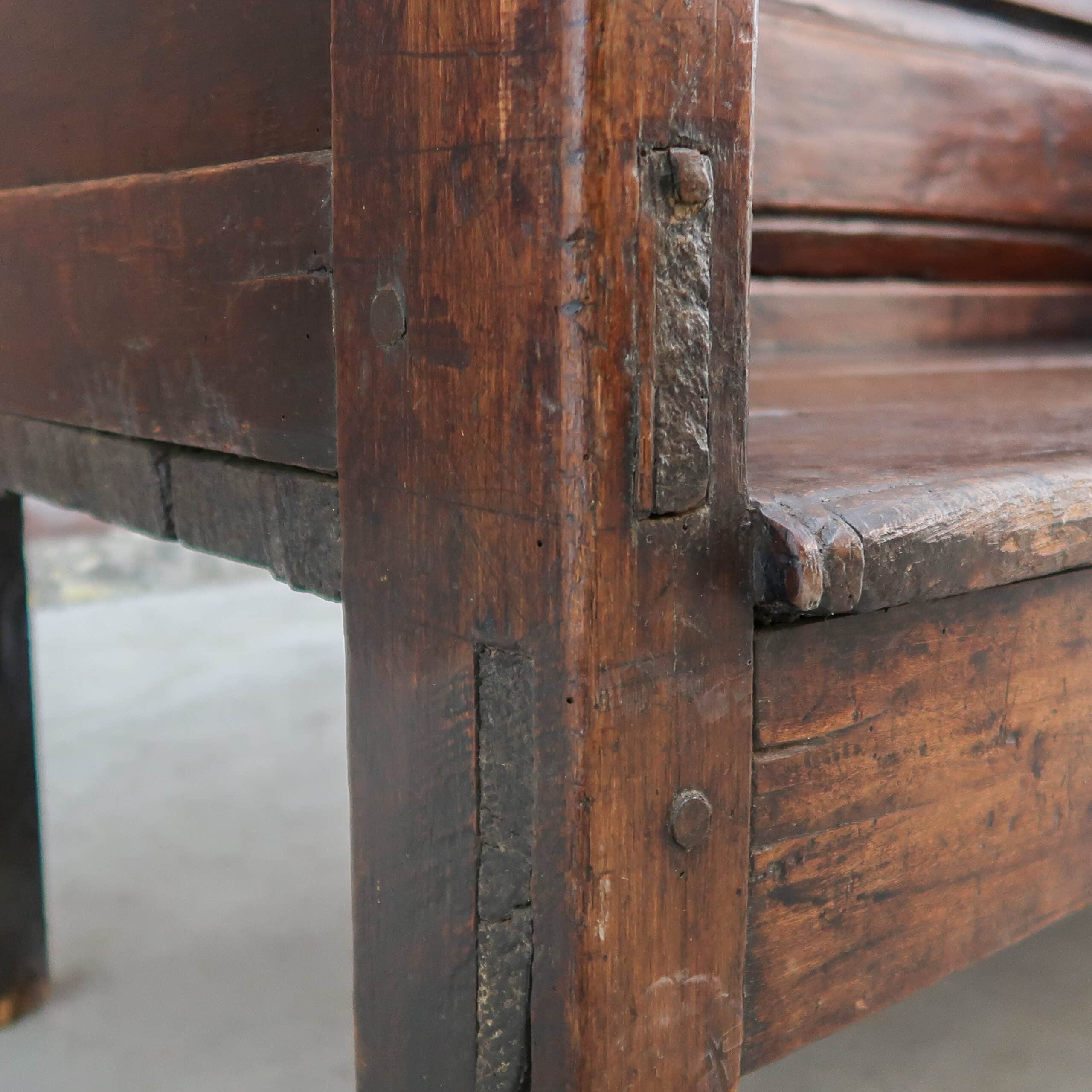 Antiek Spaanse bank - Afbeelding 8