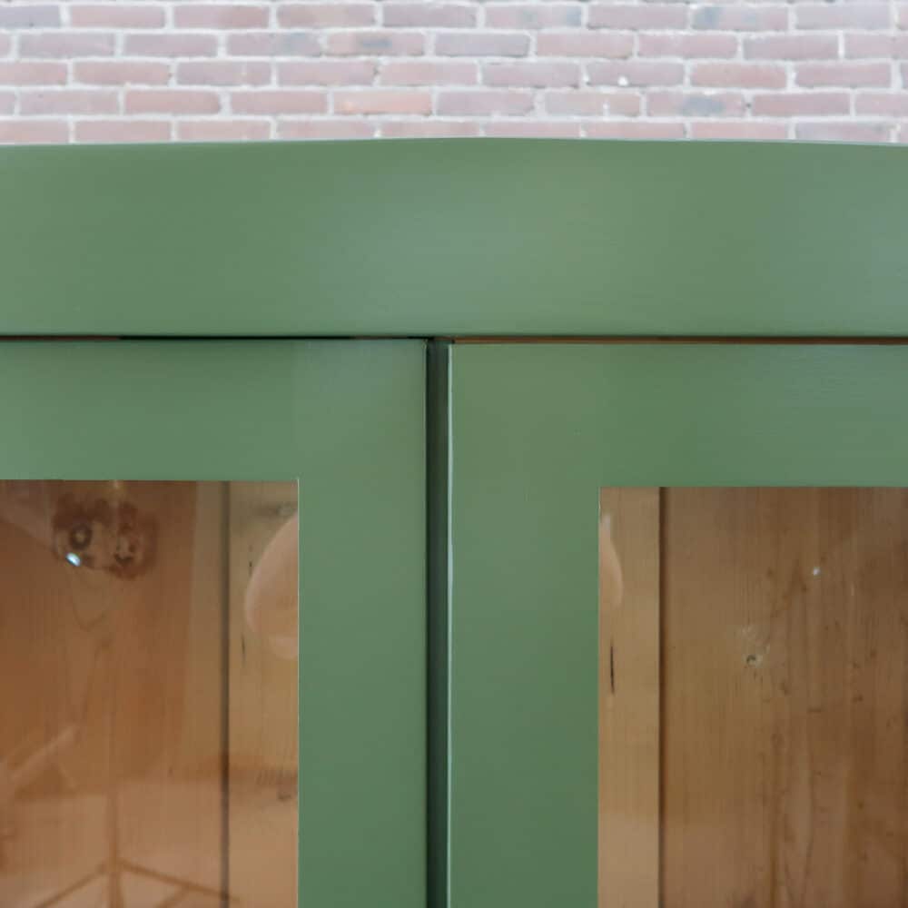 Brocante vitrinekast - Afbeelding 3