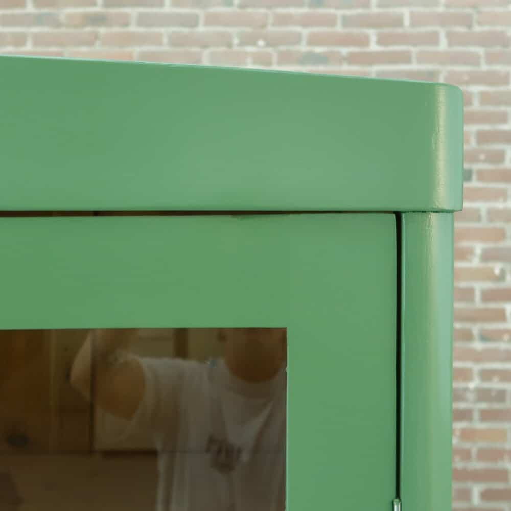 Brocante vitrinekast - Afbeelding 4