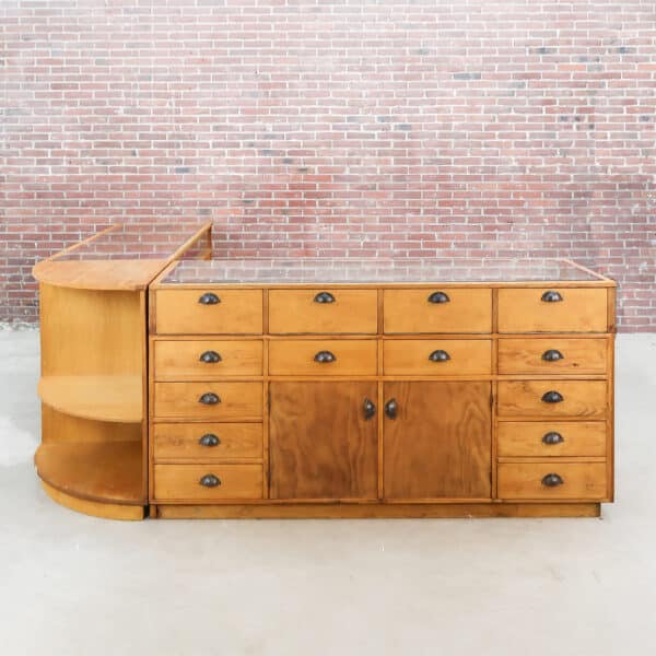 Houten toonbank