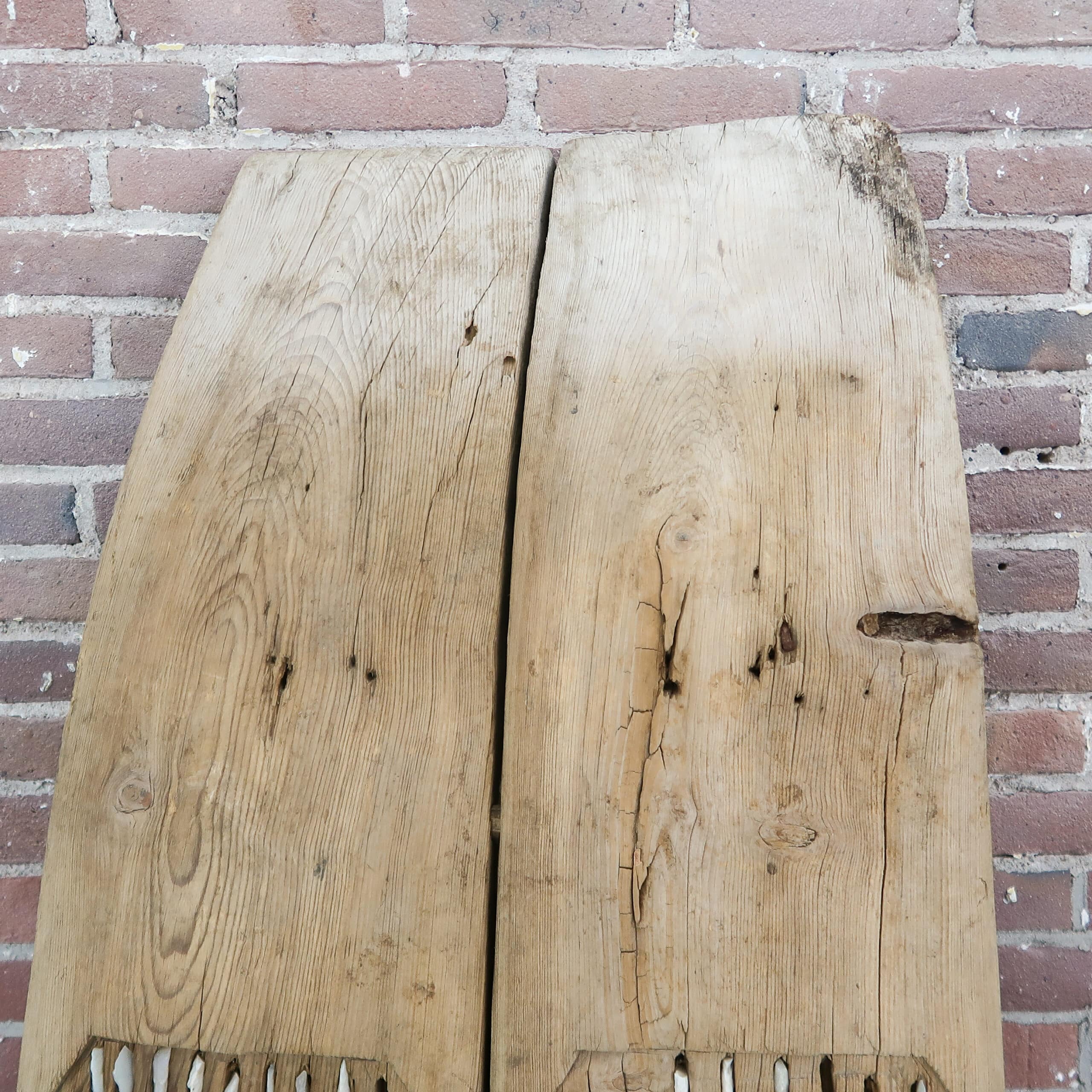 Authentieke houten dorsslede – Bild 2