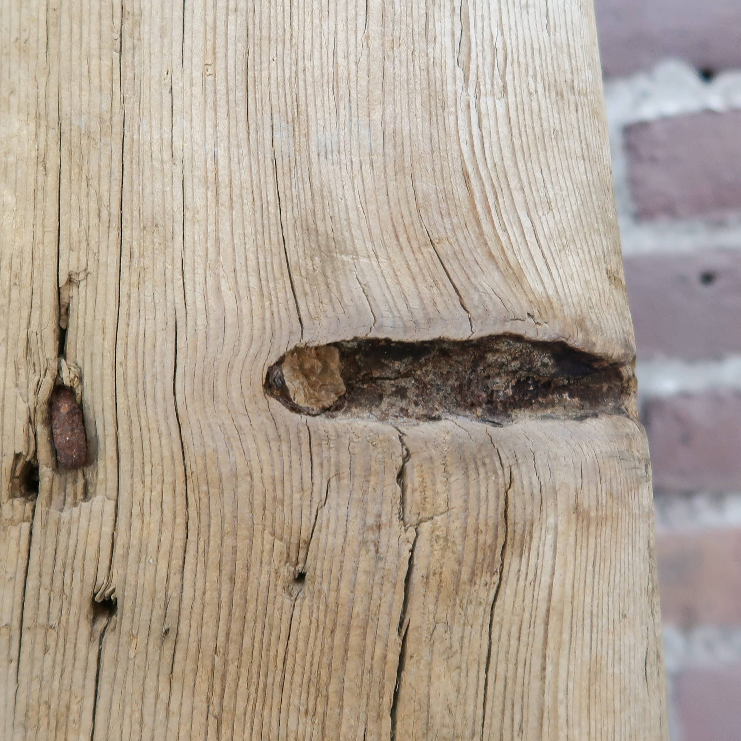 Authentieke houten dorsslede – Bild 4