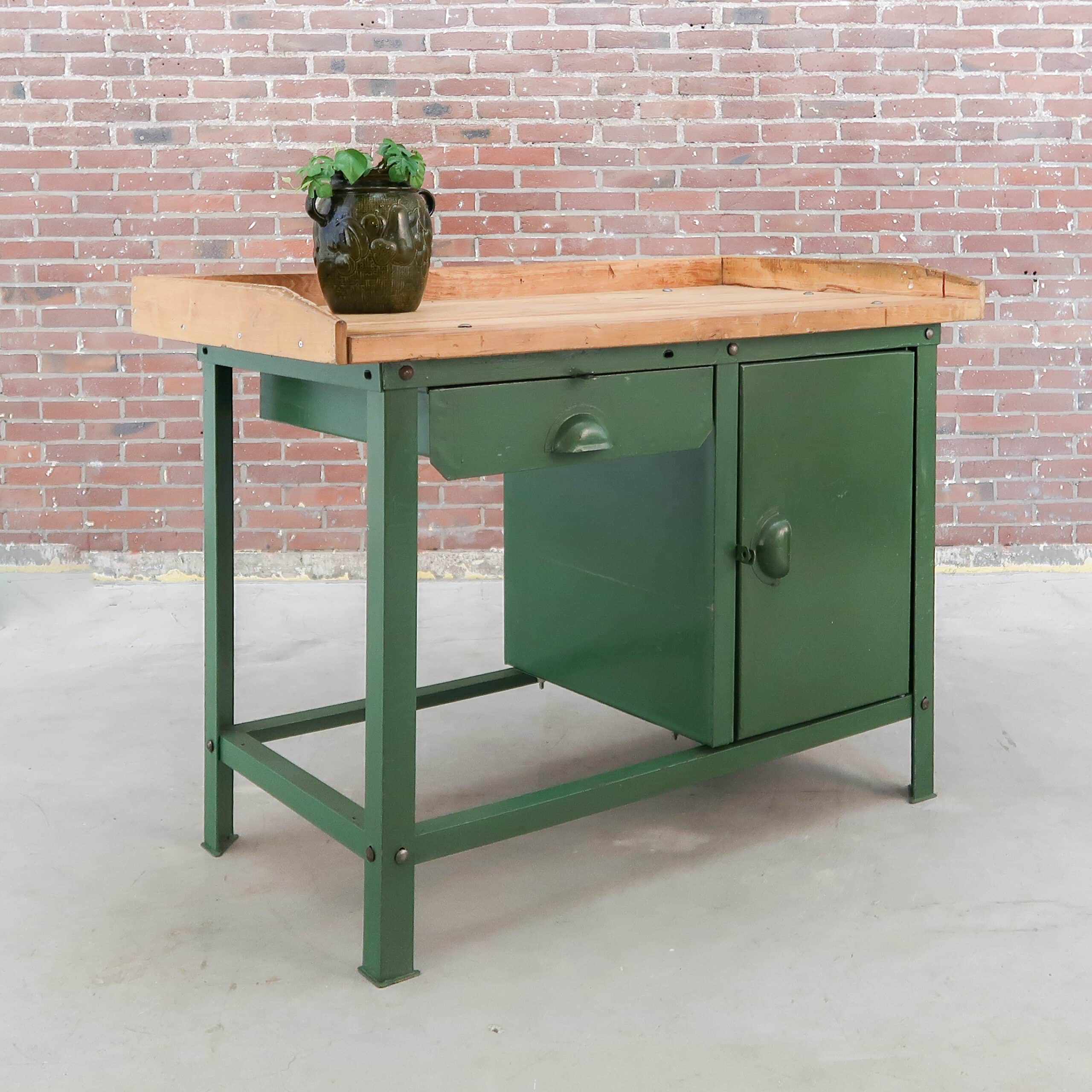 Industriële werkbank/keukenblok