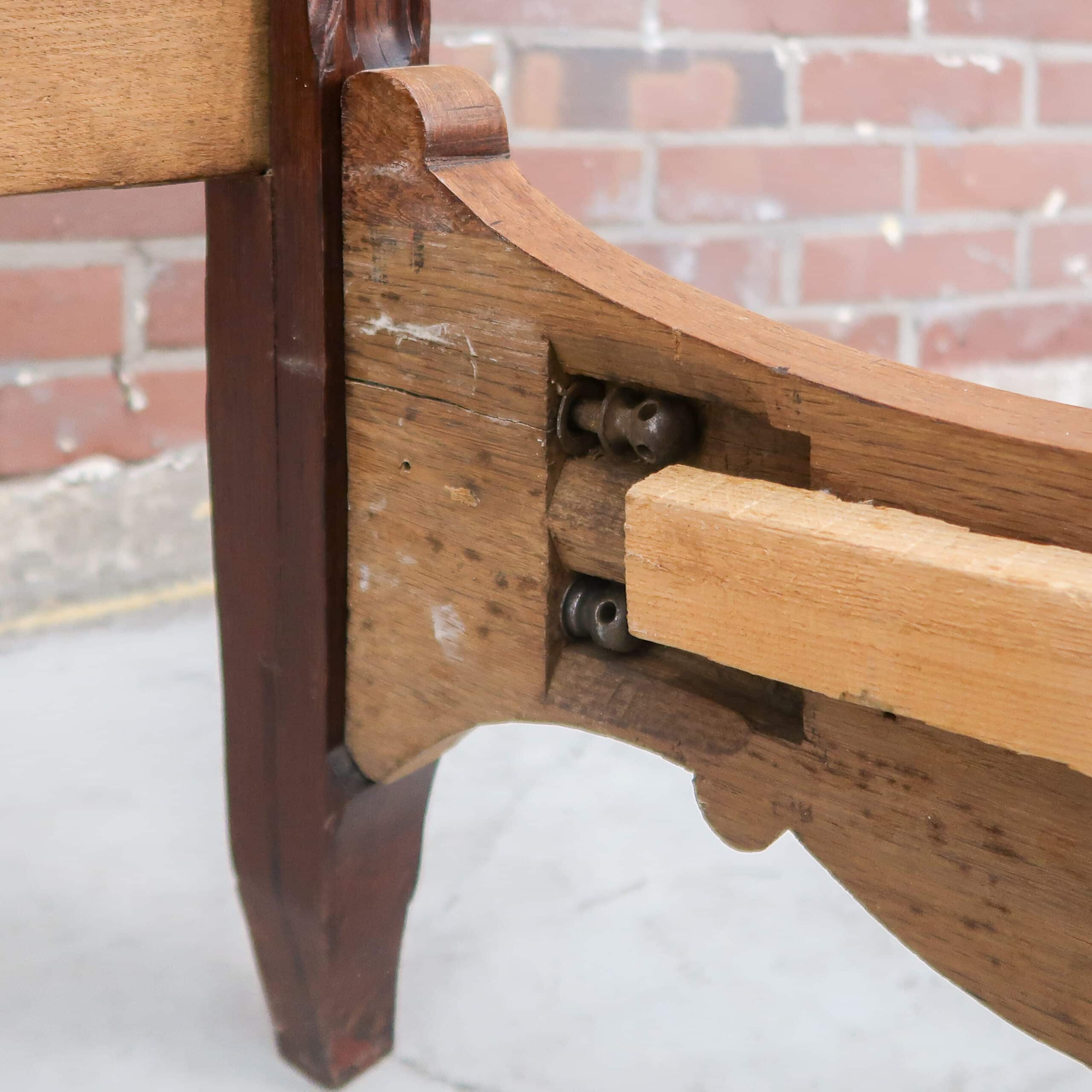 Antiek Frans bed - Afbeelding 13