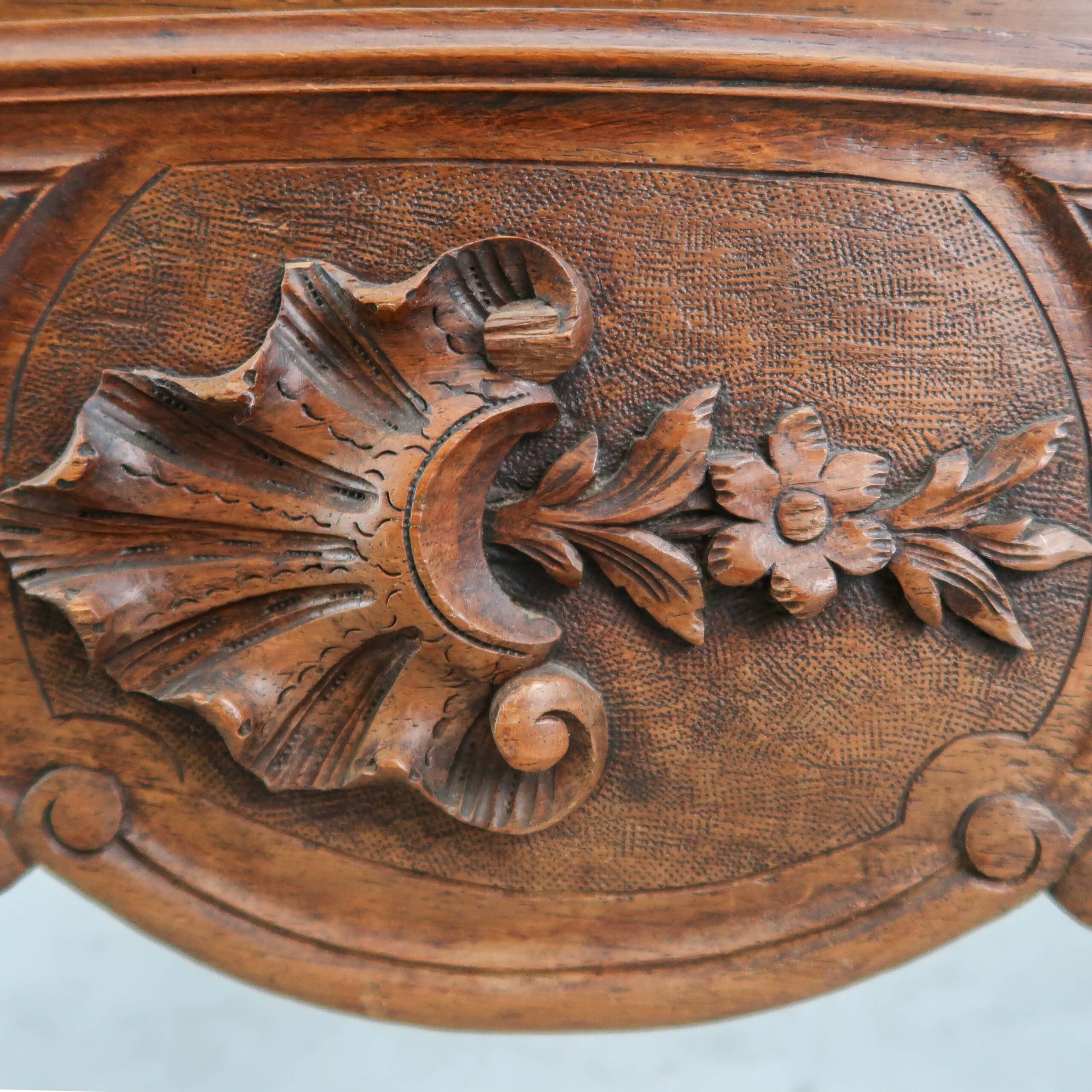 Antiek Frans bed - Afbeelding 11