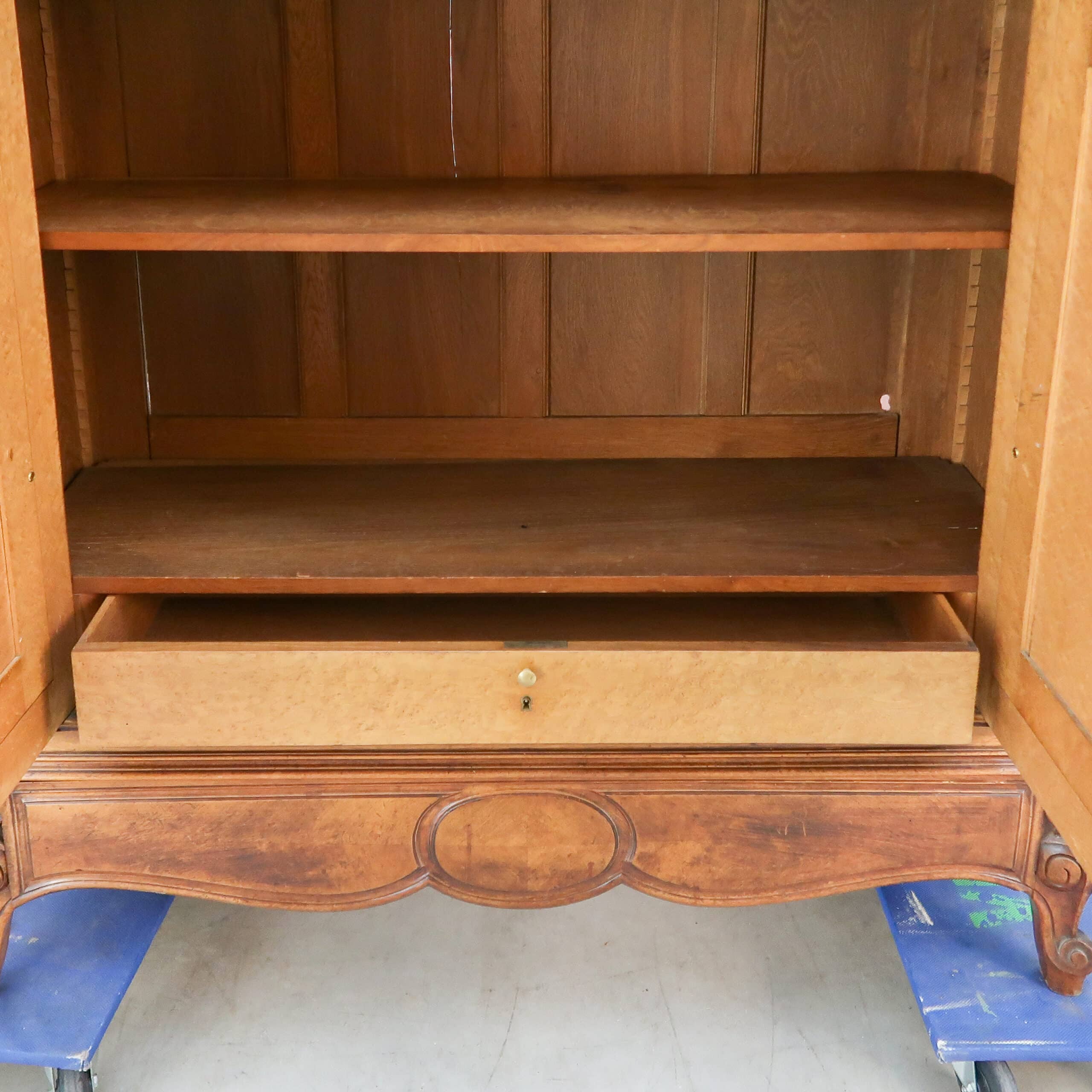 Antieke spiegelkast - demontabel - Afbeelding 4