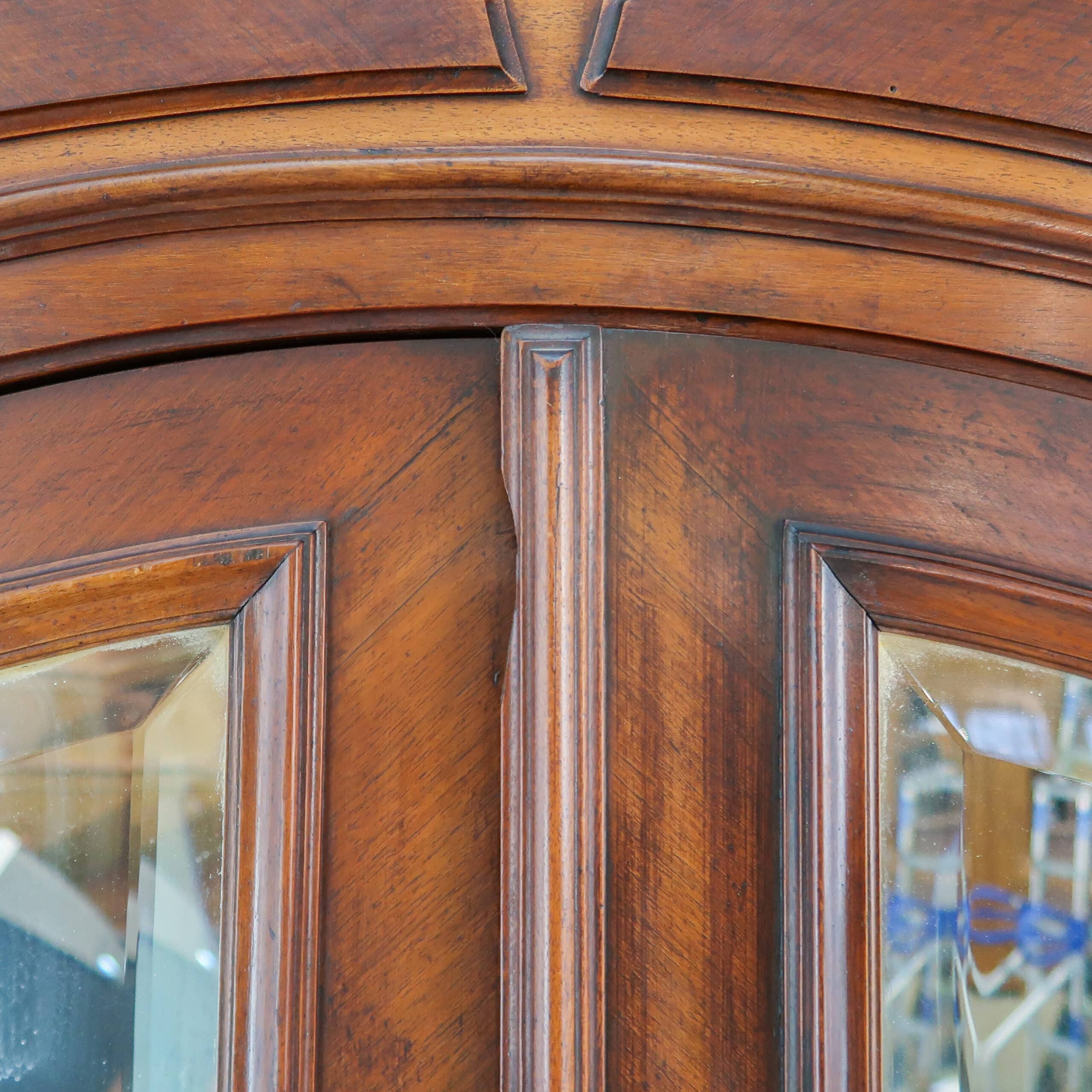 Antieke spiegelkast - demontabel - Afbeelding 8