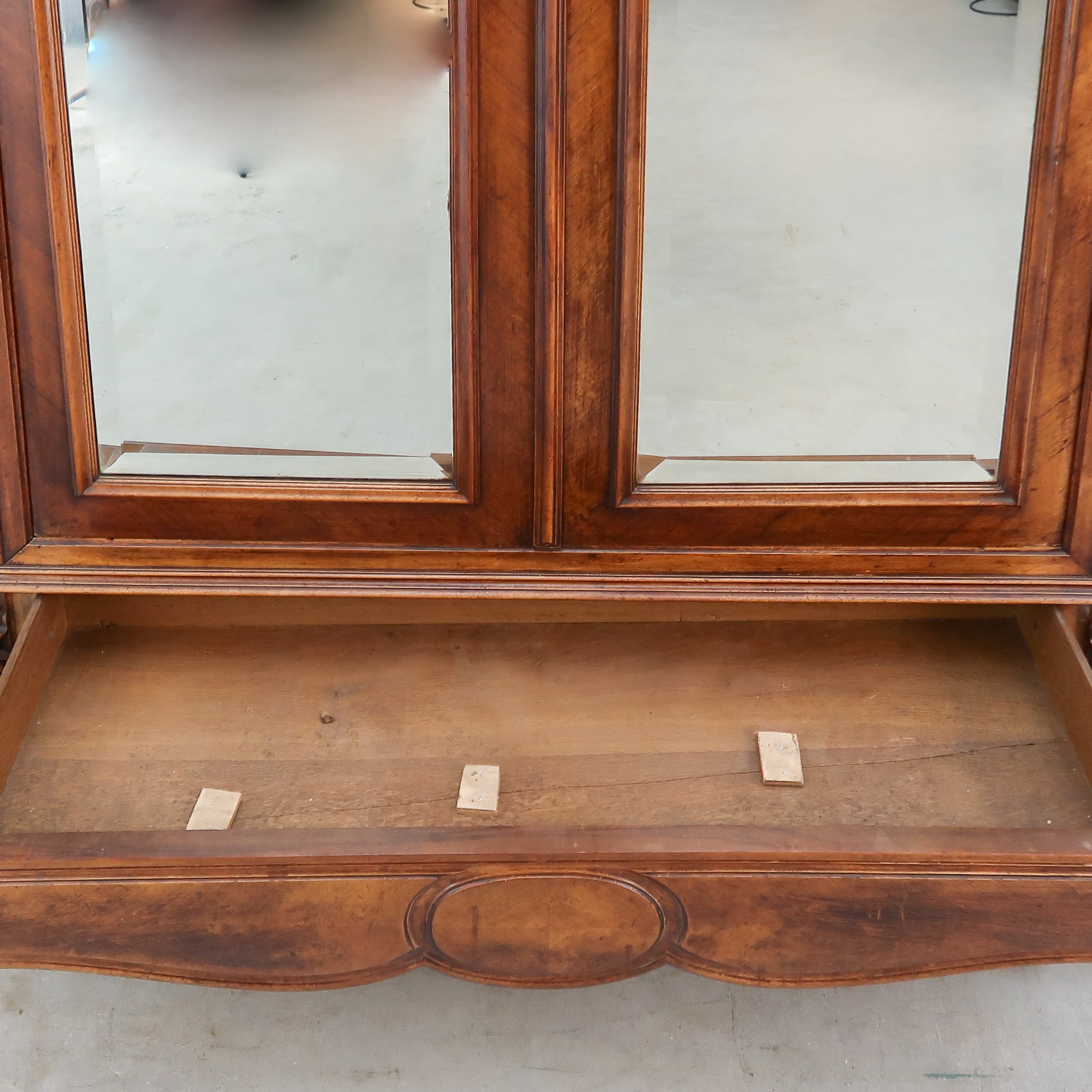 Antieke spiegelkast - demontabel - Afbeelding 15