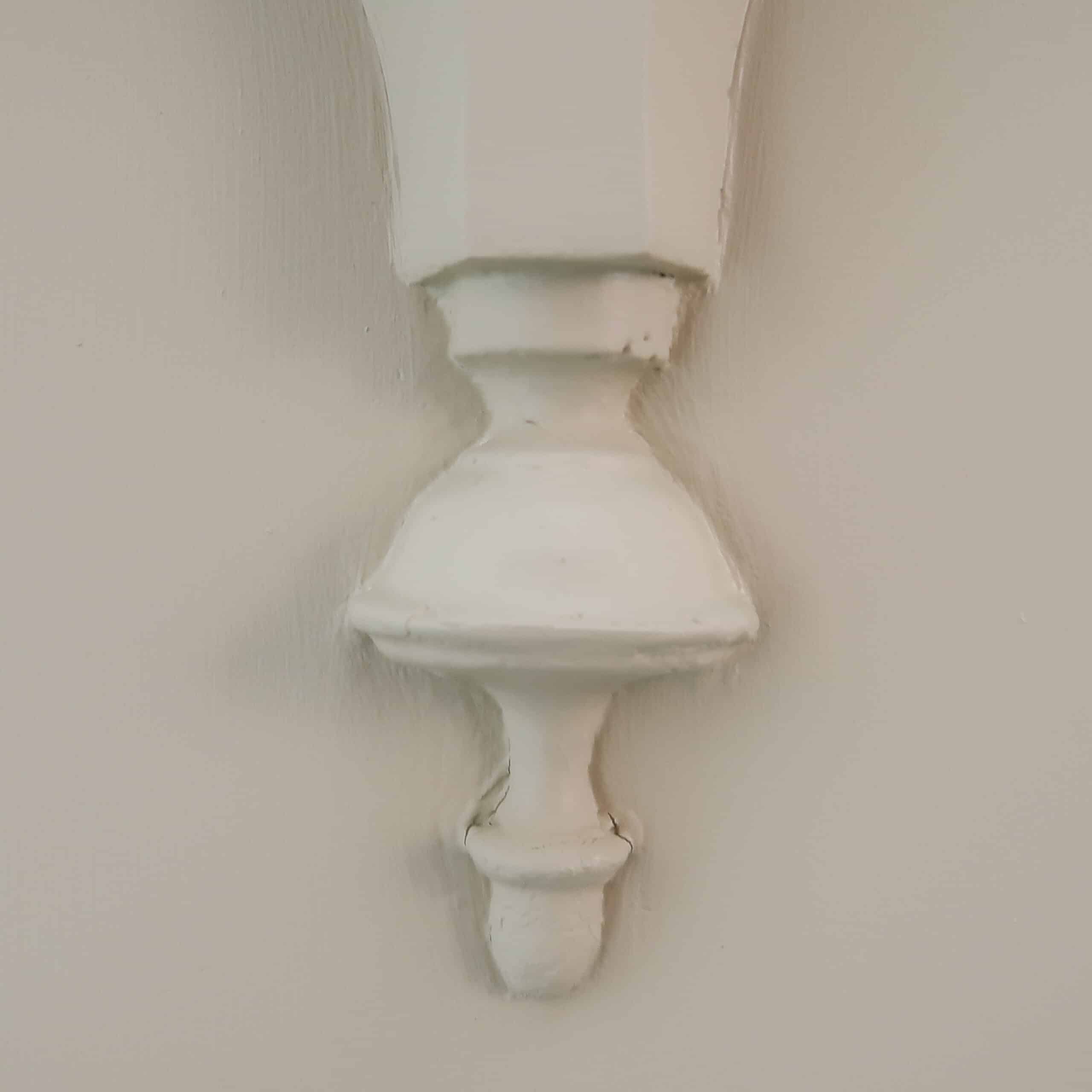 Brocante crème linnenkast - Afbeelding 5