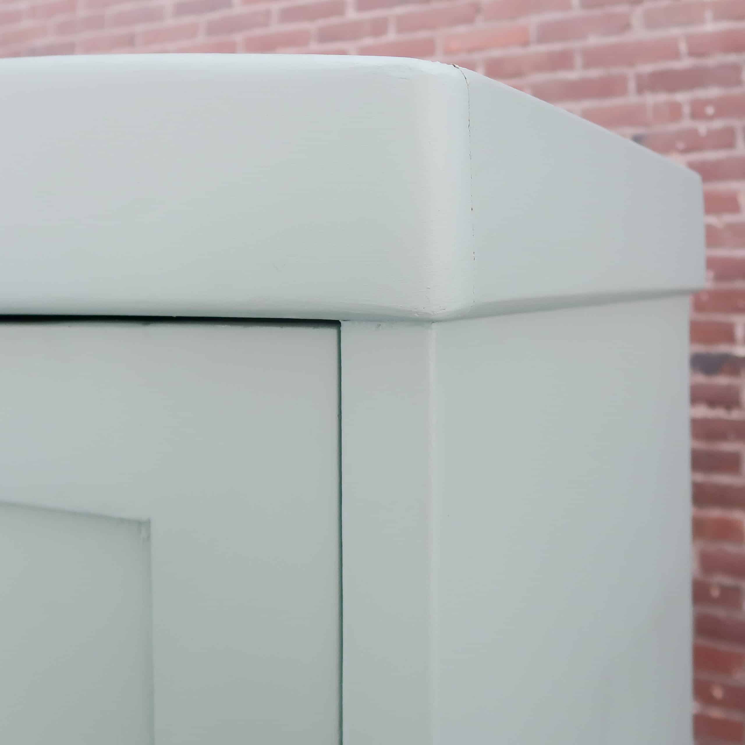 Zacht blauwe linnenkast – Bild 5