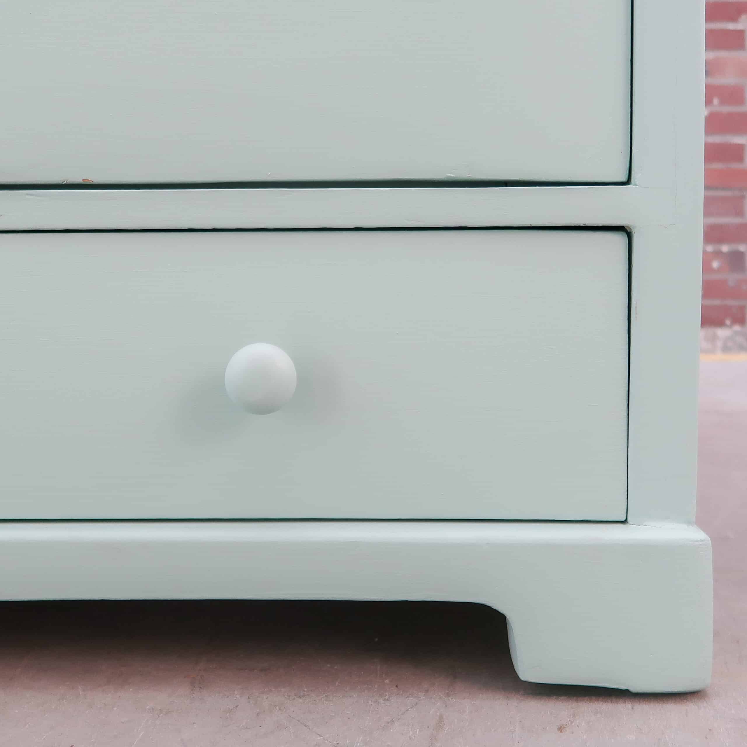 Zacht blauwe linnenkast – Bild 7