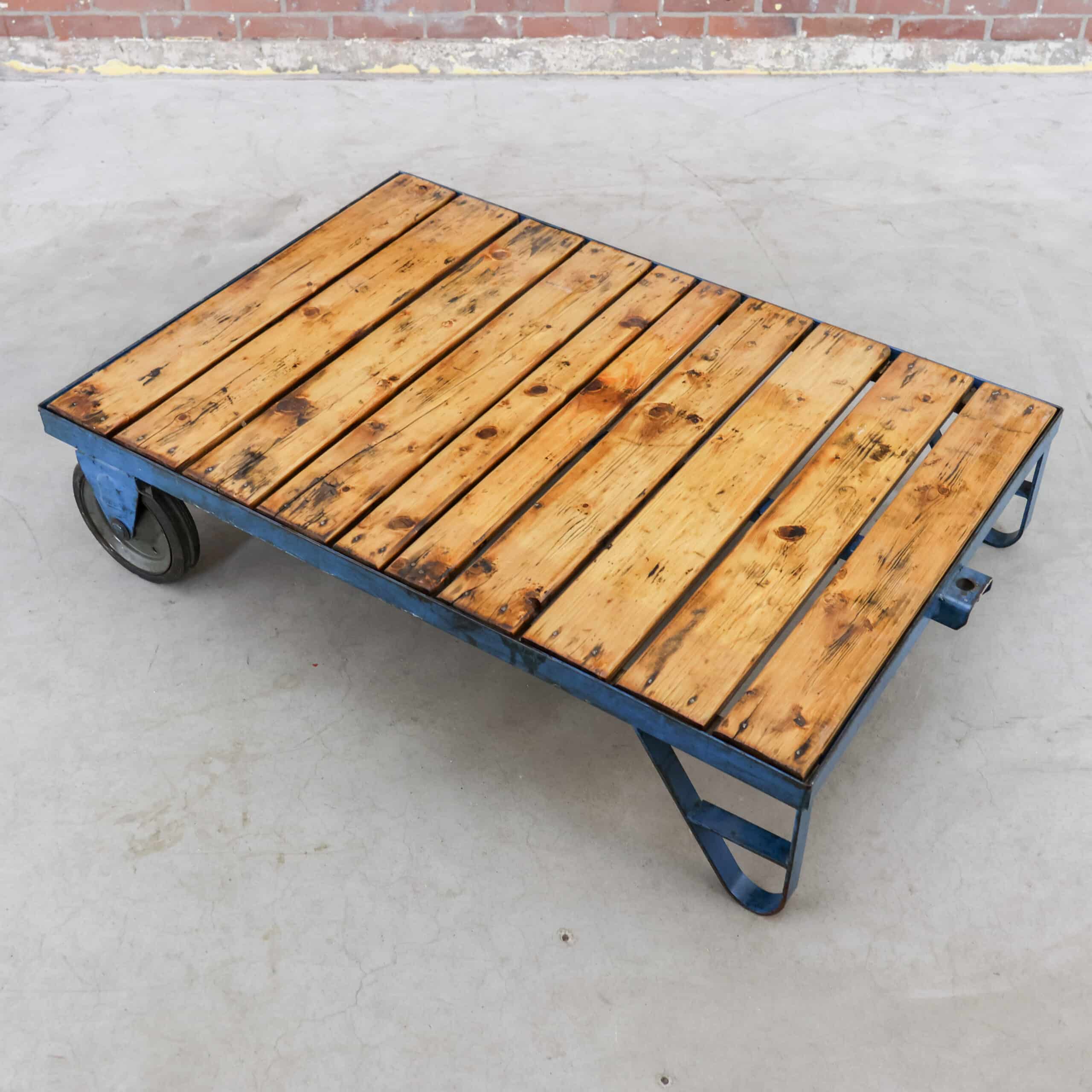 Industriële salontafel - Afbeelding 2