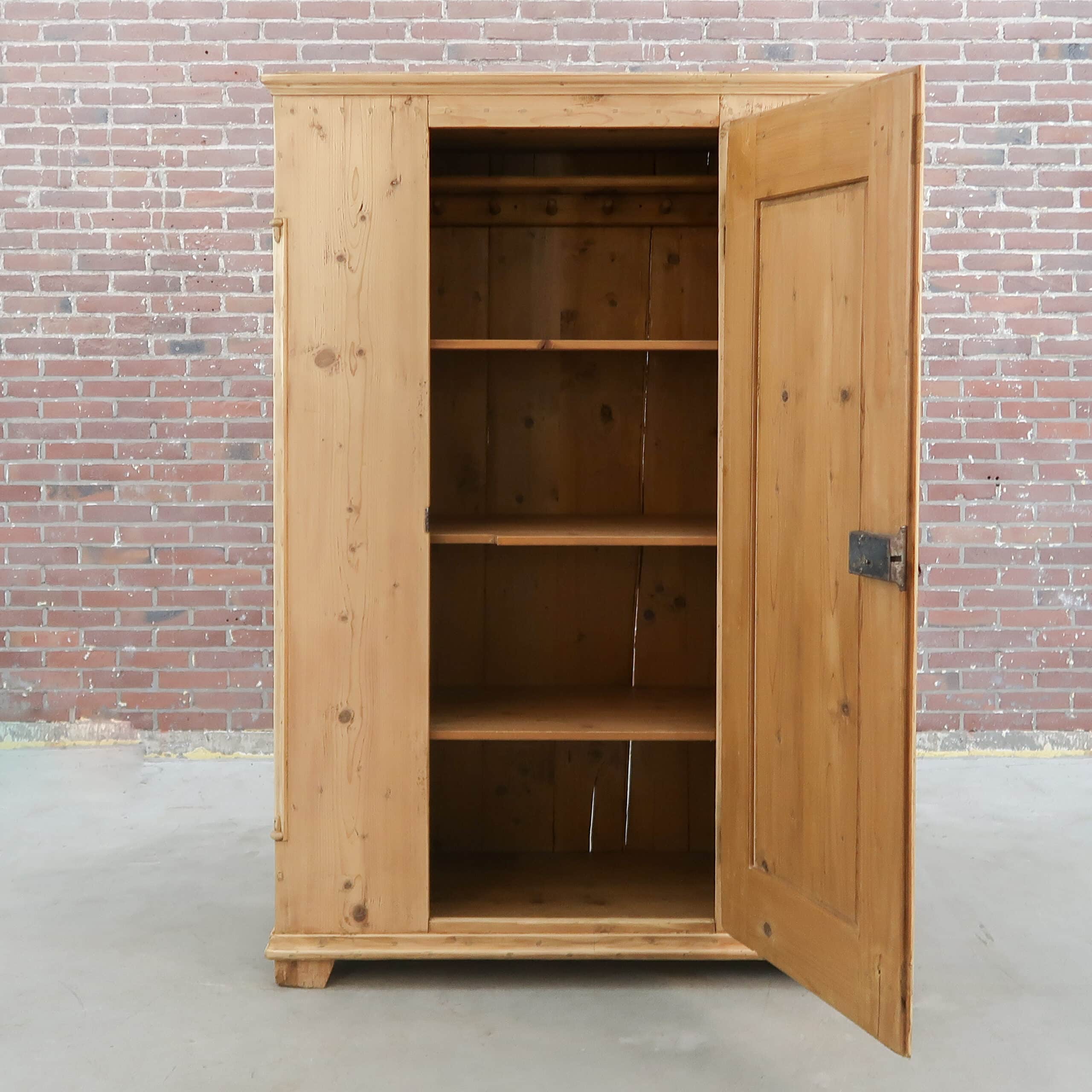 Grenen kledingkast - Afbeelding 2