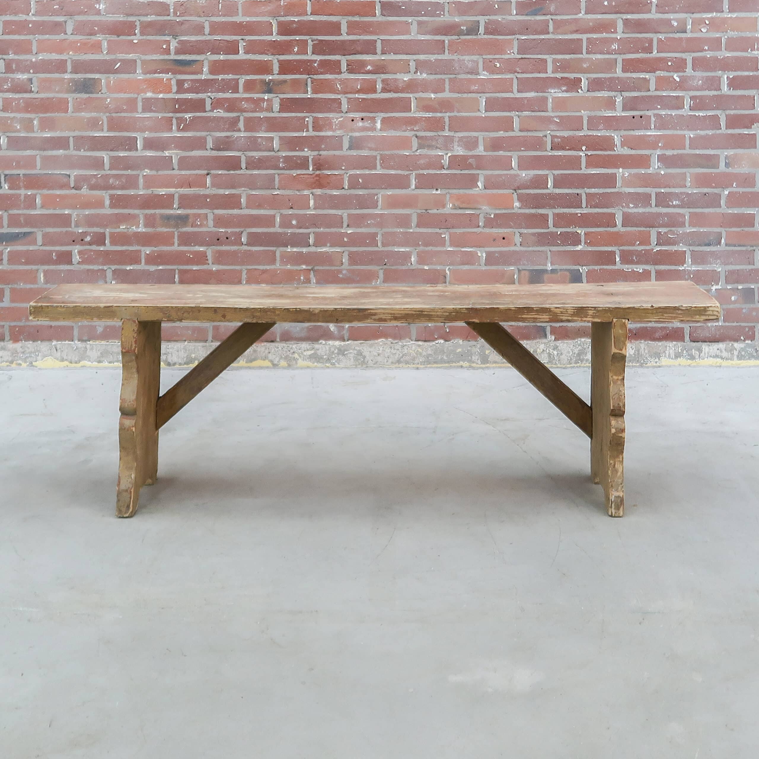 Brocante bankje - Afbeelding 2