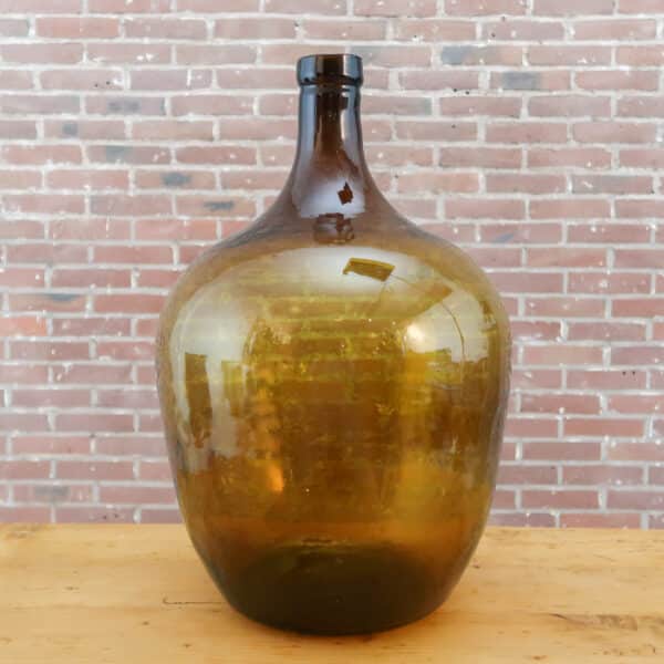 Gele ballonfles groot