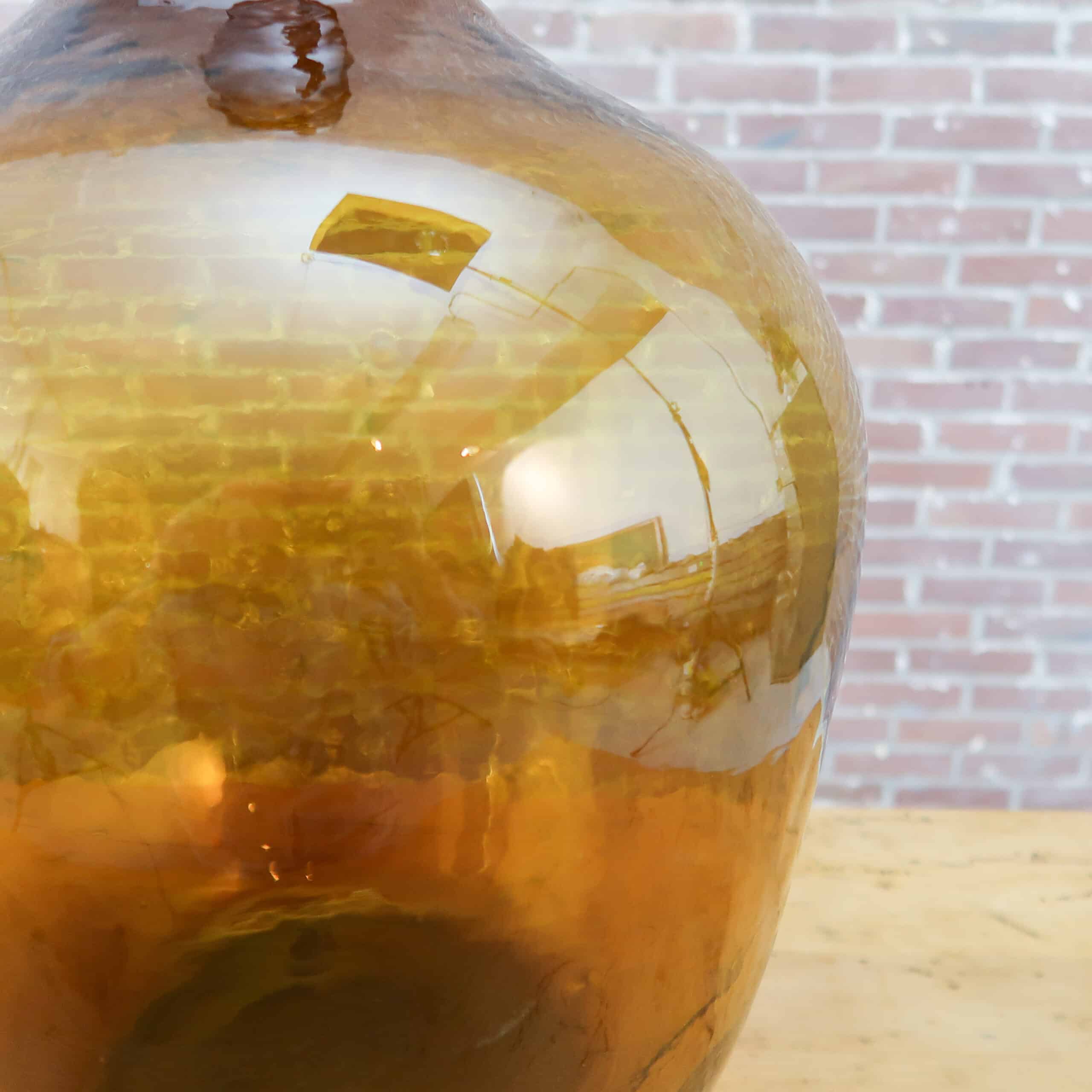 Gele ballonfles groot - Afbeelding 3