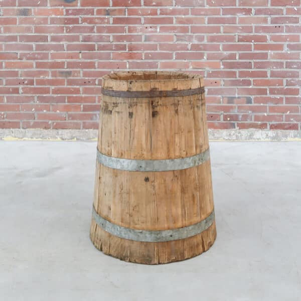 Antieke houten kuip / ton