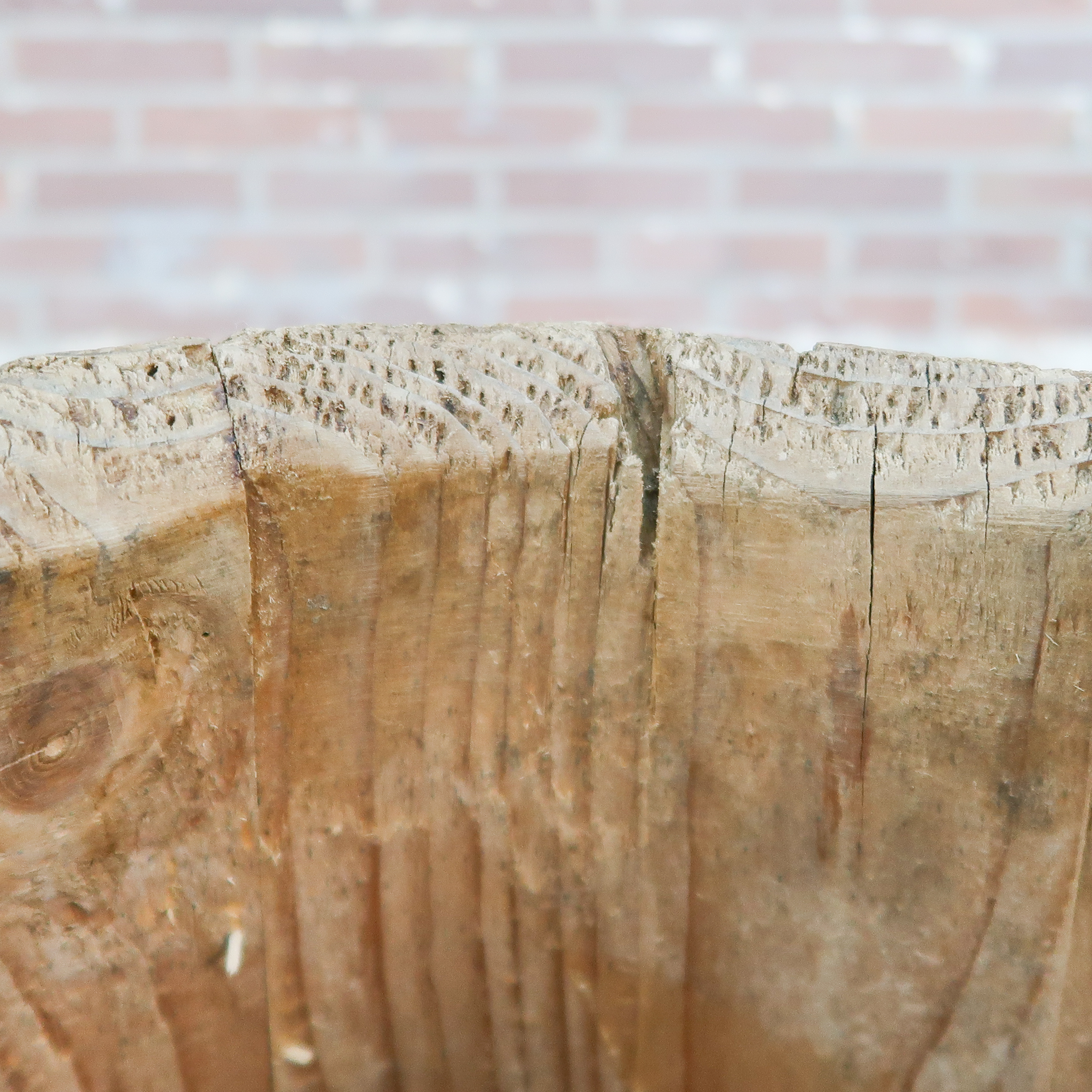 Antieke houten kuip / ton - Afbeelding 4